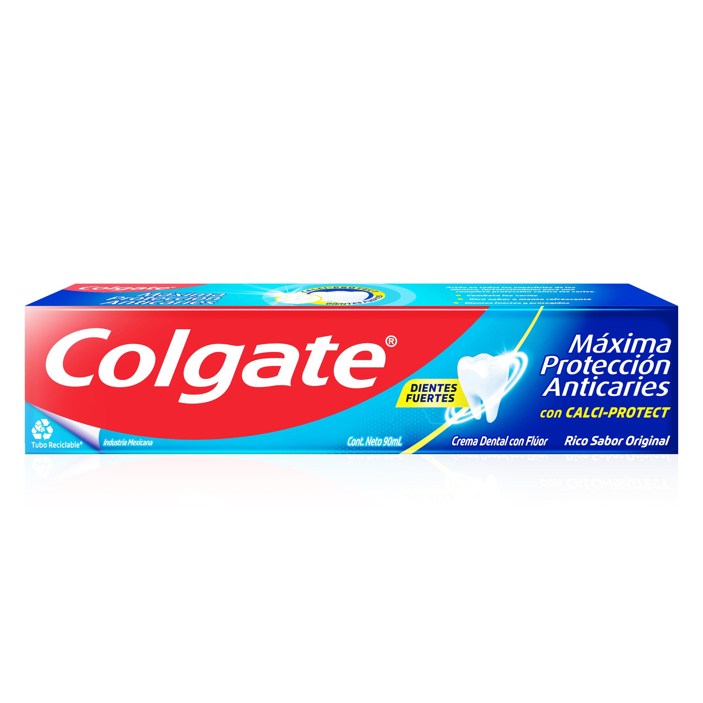 Crema Dental Colgate Mfp Con Calcio Proteccion Anti Caries 90 Ml-1