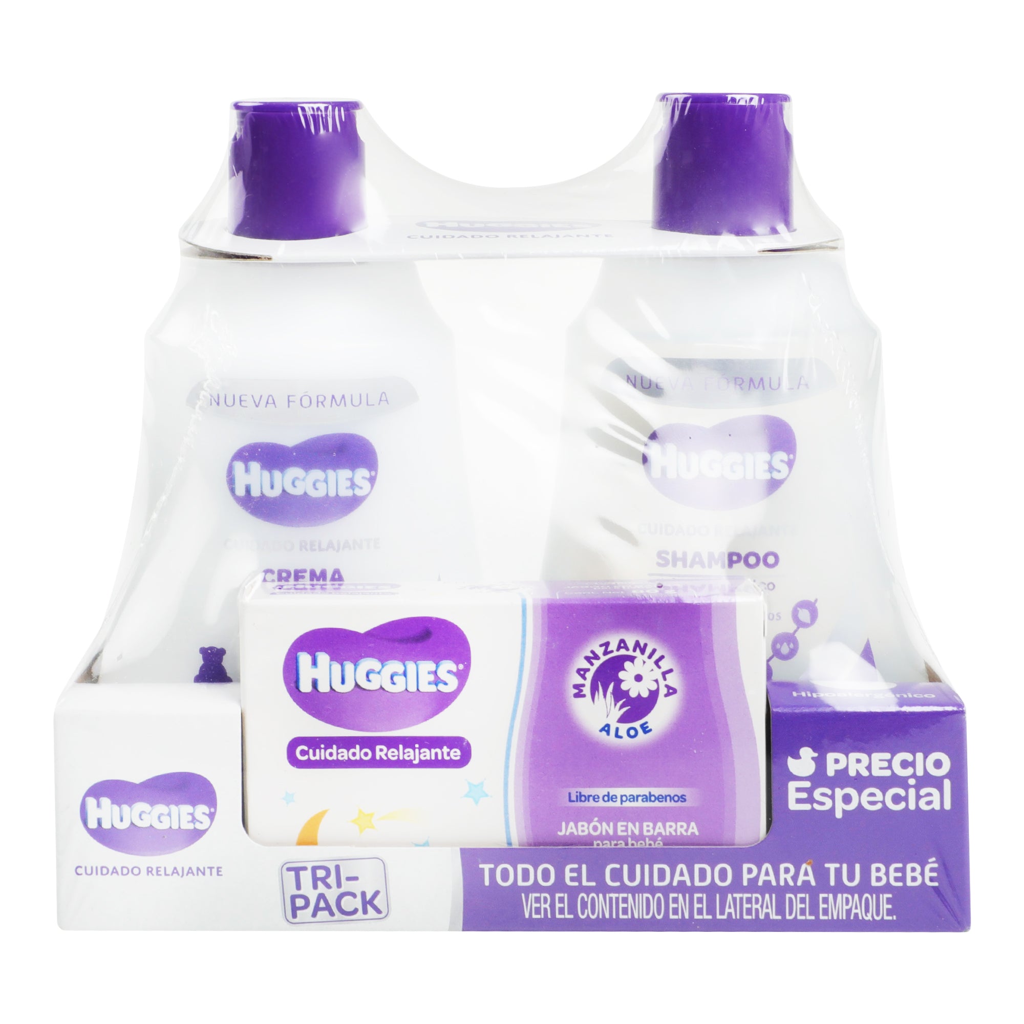 Kit Huggies Relajante Crema Sh Jbn-1