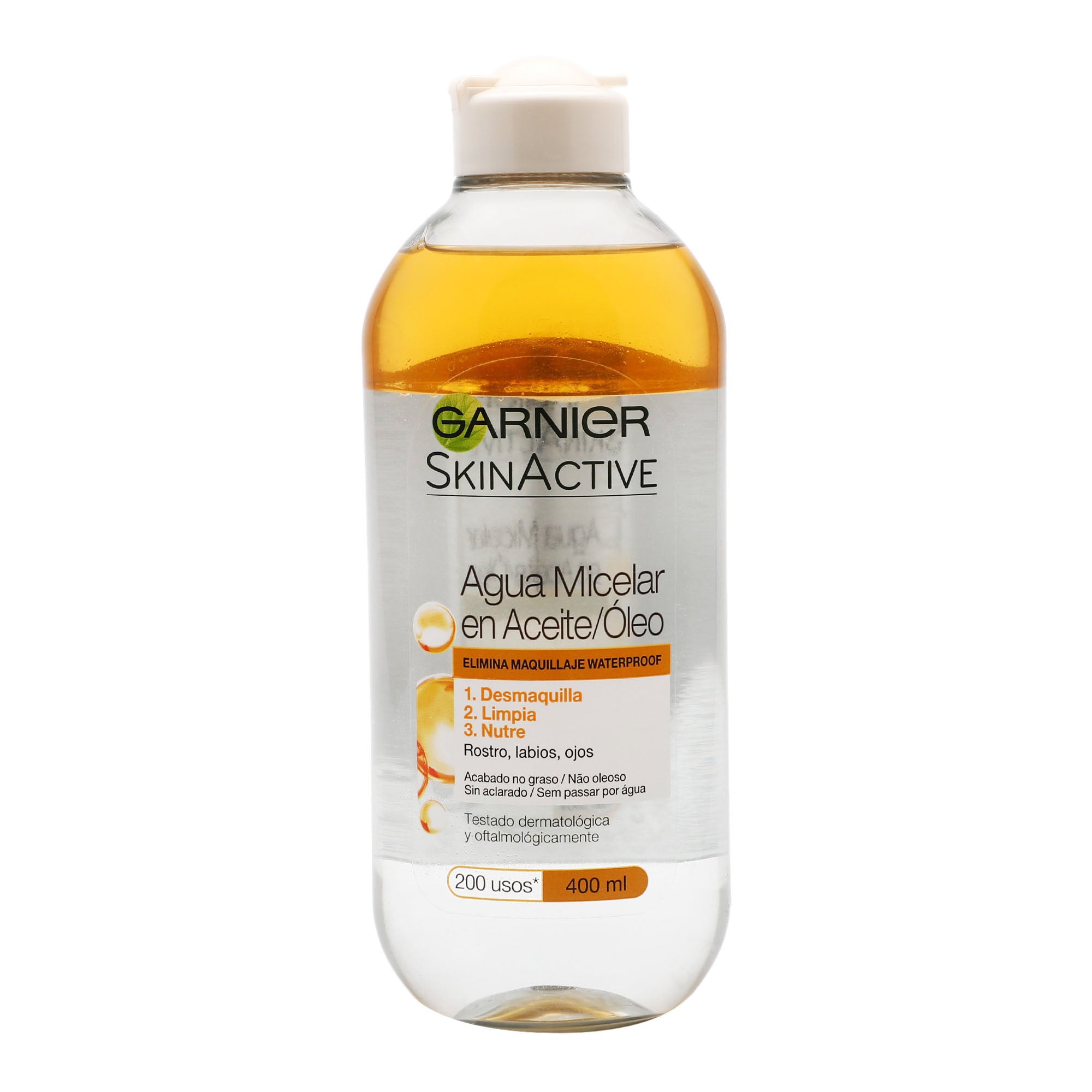 Agua Micelar En Aceite Garnier Aprueba De Agua 400 Ml-1