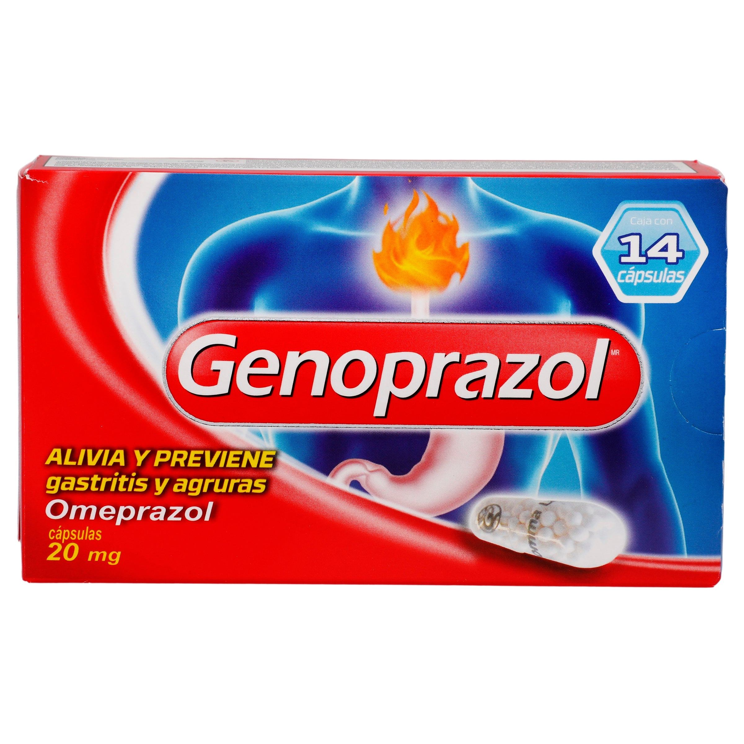 Genoprazol 20 Mg Capsulas Con 14-1