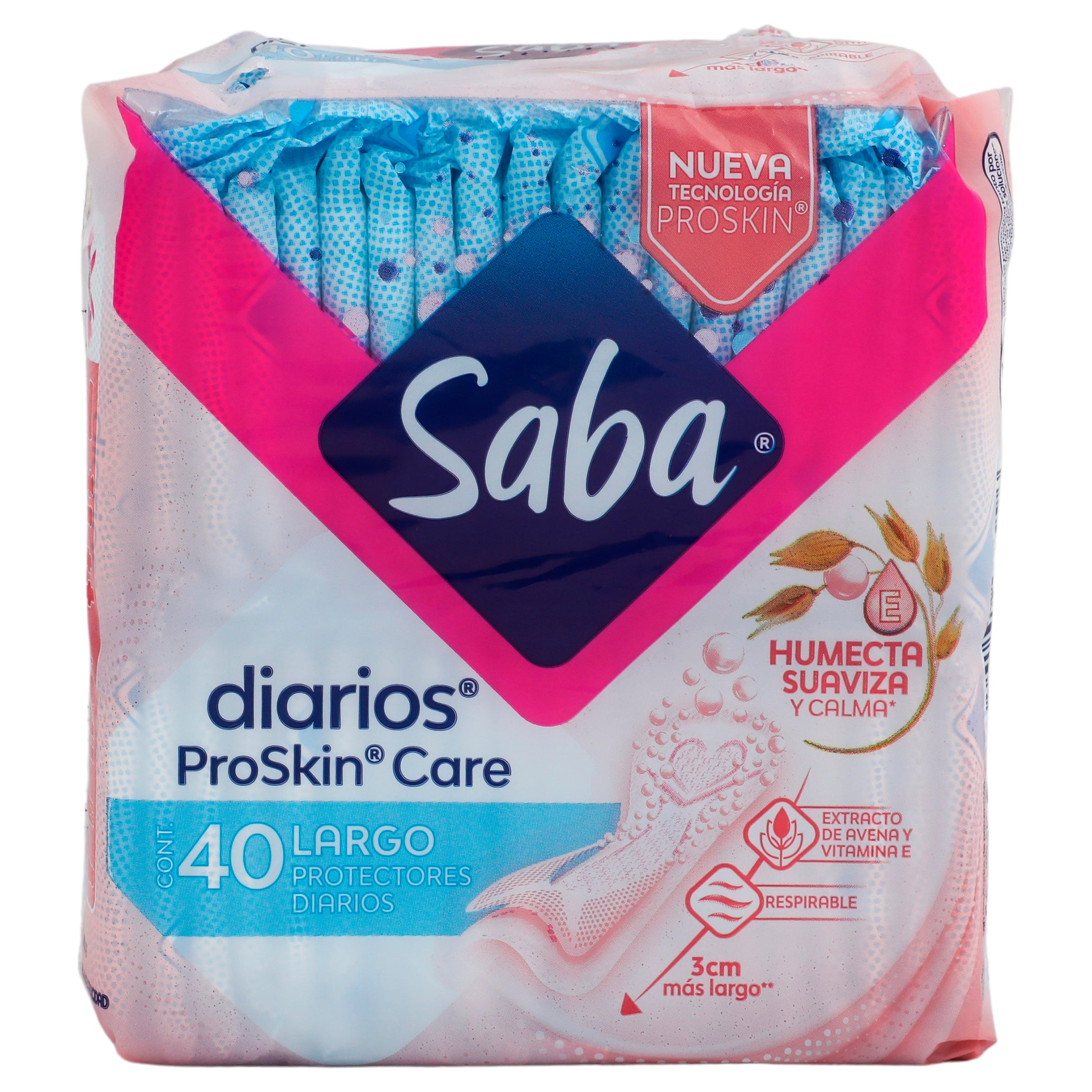 Panty Protectores Saba Diarios Largos Con 40-1