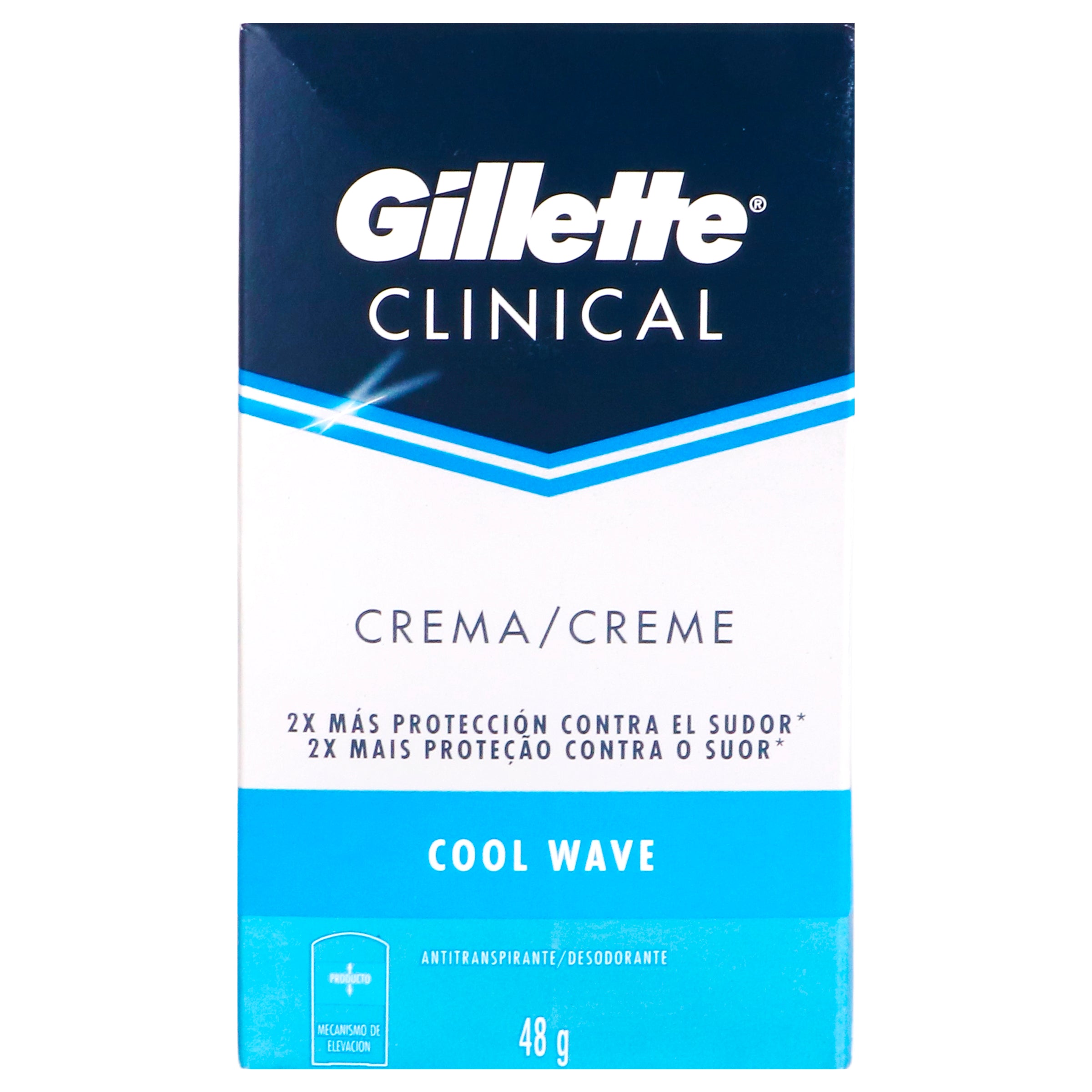 Desodorante Gtte Prot-Ext C-Wave Crema48 G-1