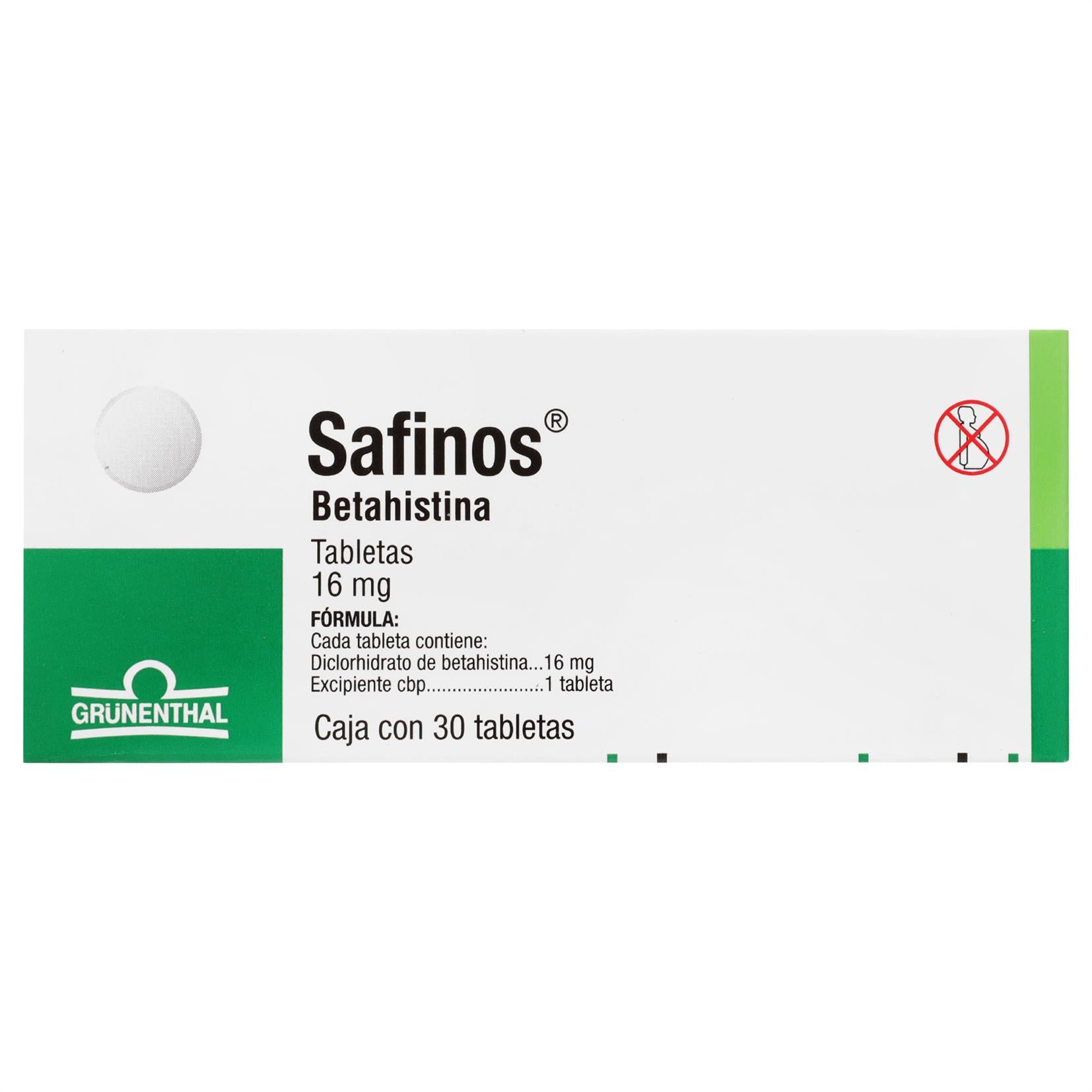 Safinos 16 Mg Con 30 Tabletas-1