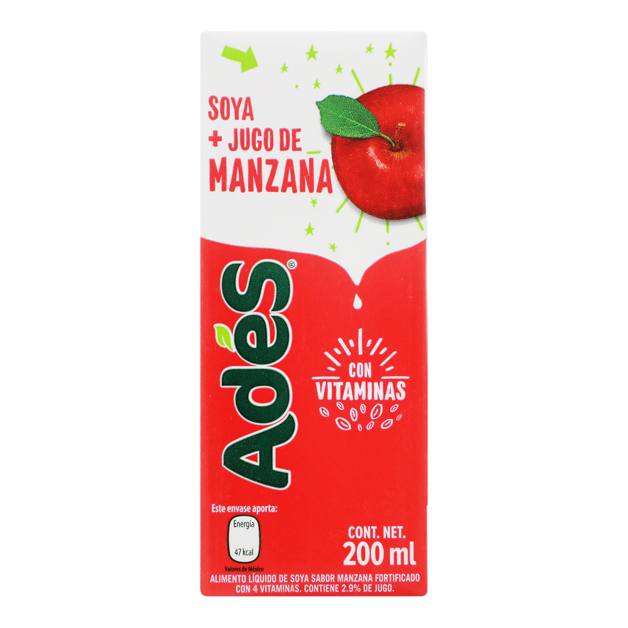 Ades Manzana Jugo 200 Ml-1