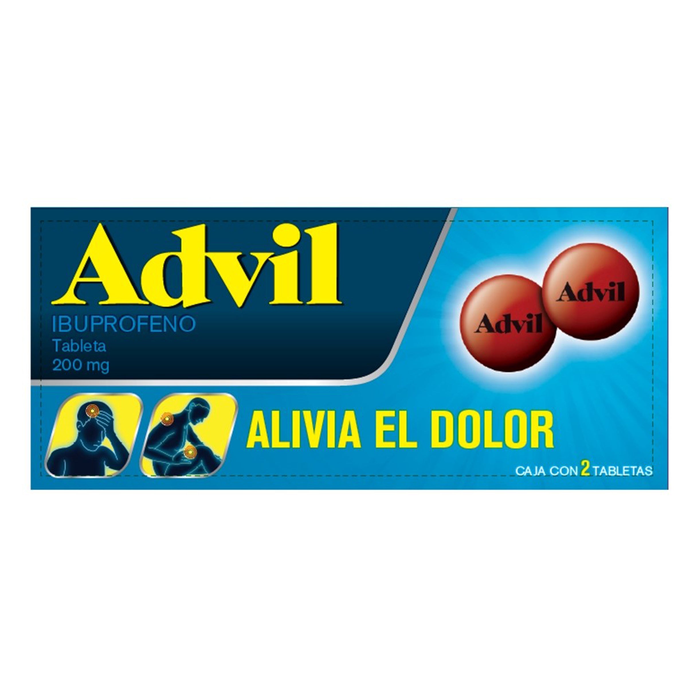 Advil (Ibuprofeno) 200 Mg Con 2 Tab-1