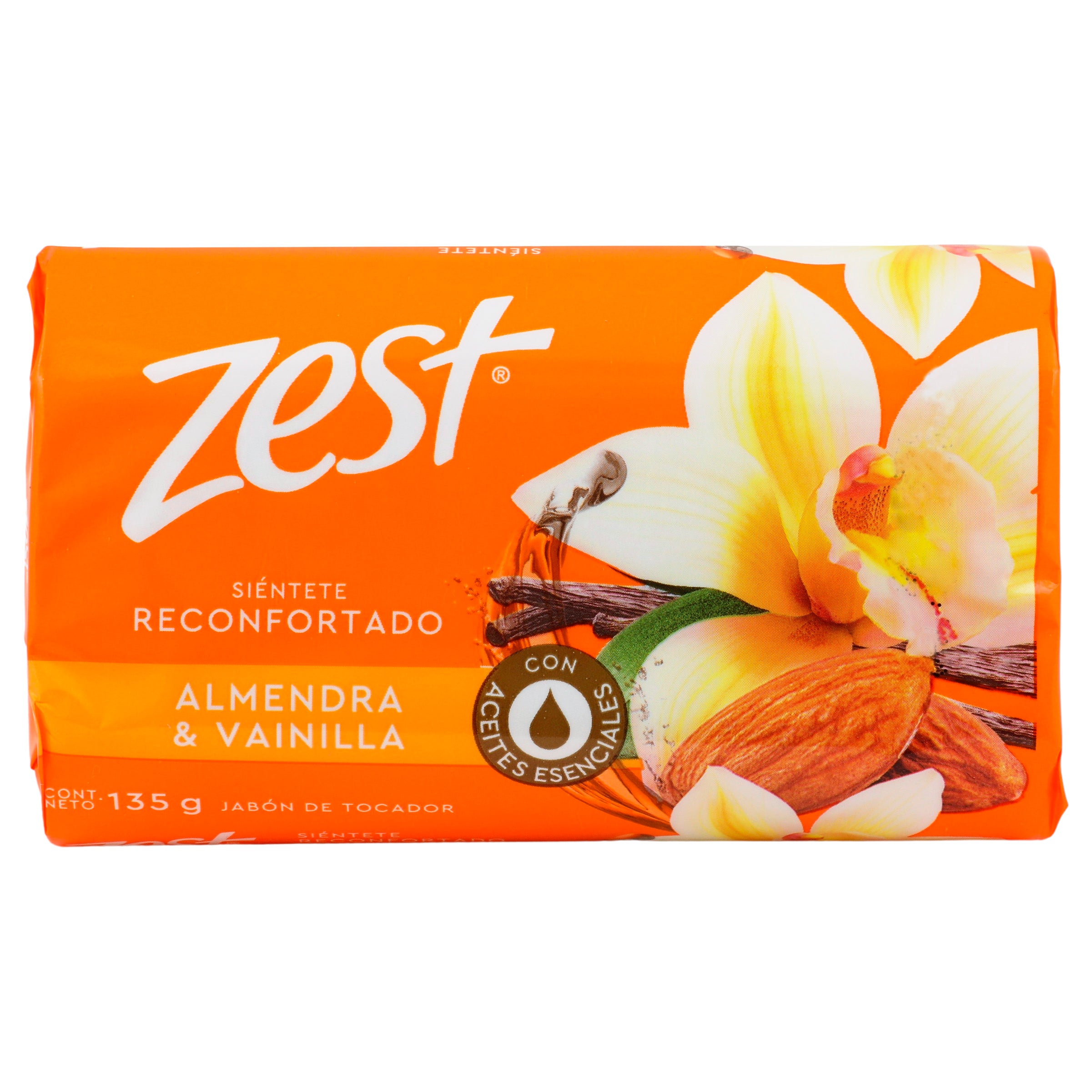 Jabon Zest Almendra Y Vainilla 135 G-1