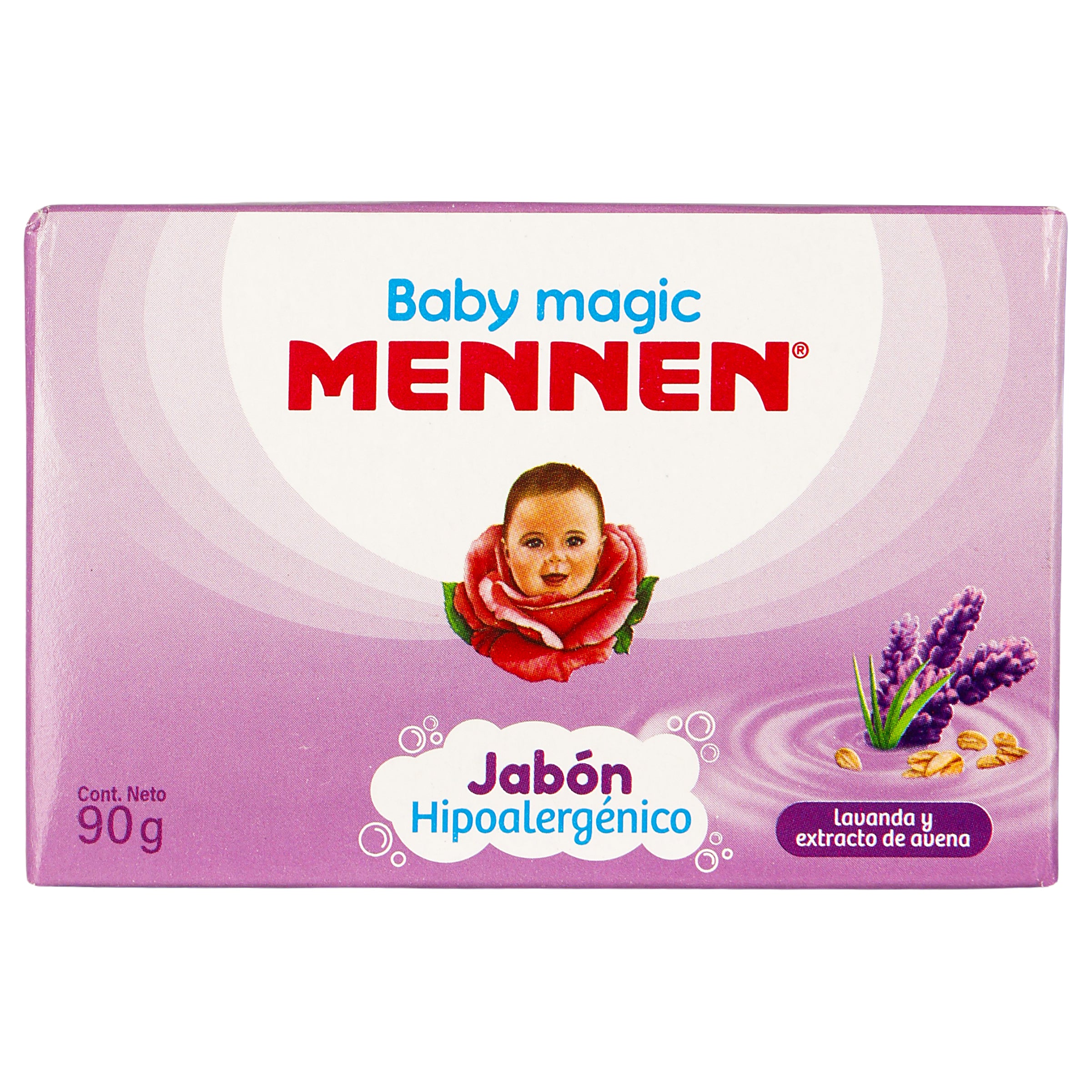 Jabón Mennen Baby Magic Lavanda 90 G-1