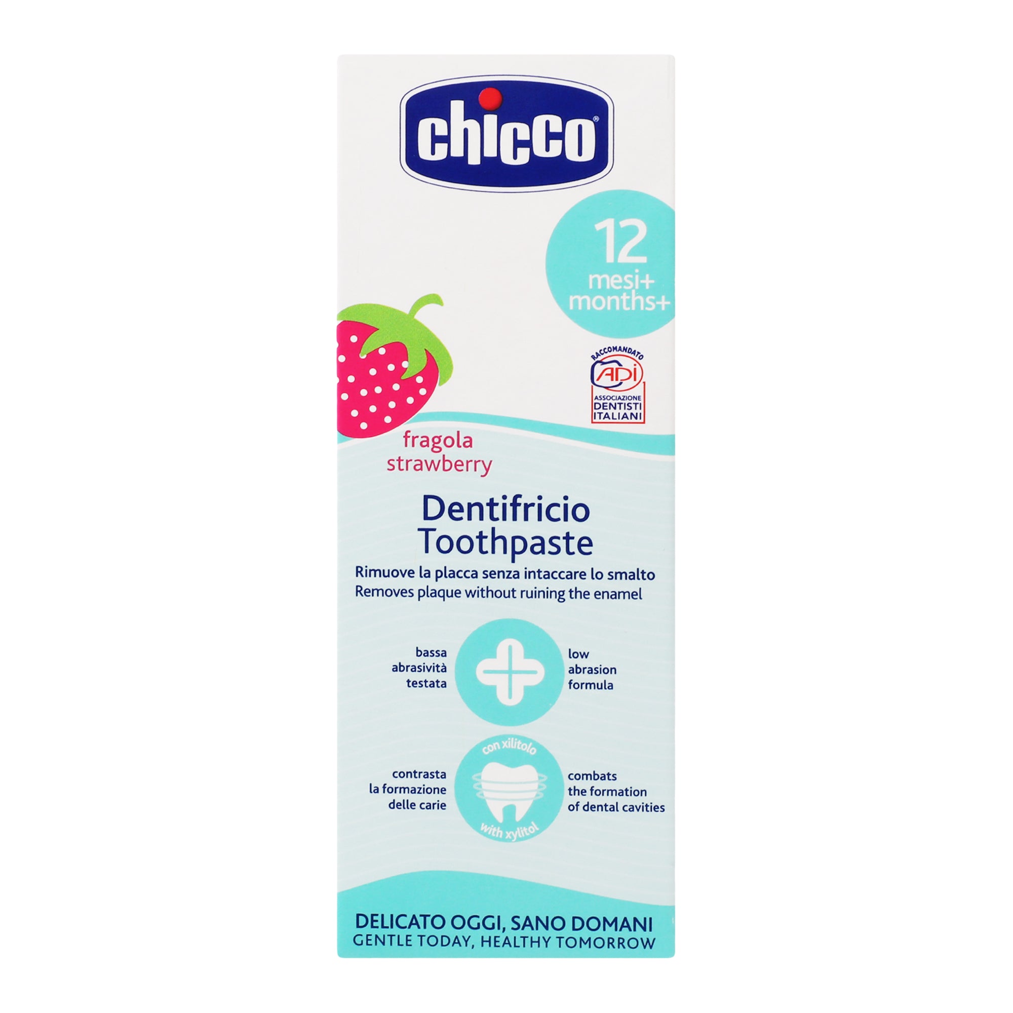 Crema Dental Chicco Fresa Sin Flour 50 Ml-1