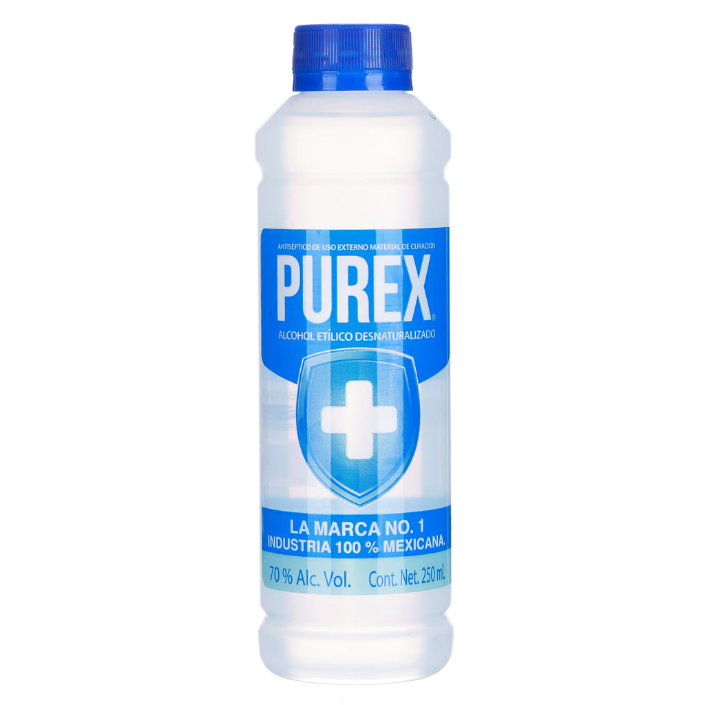 Alcohol Etilico Purex 70 250 Ml