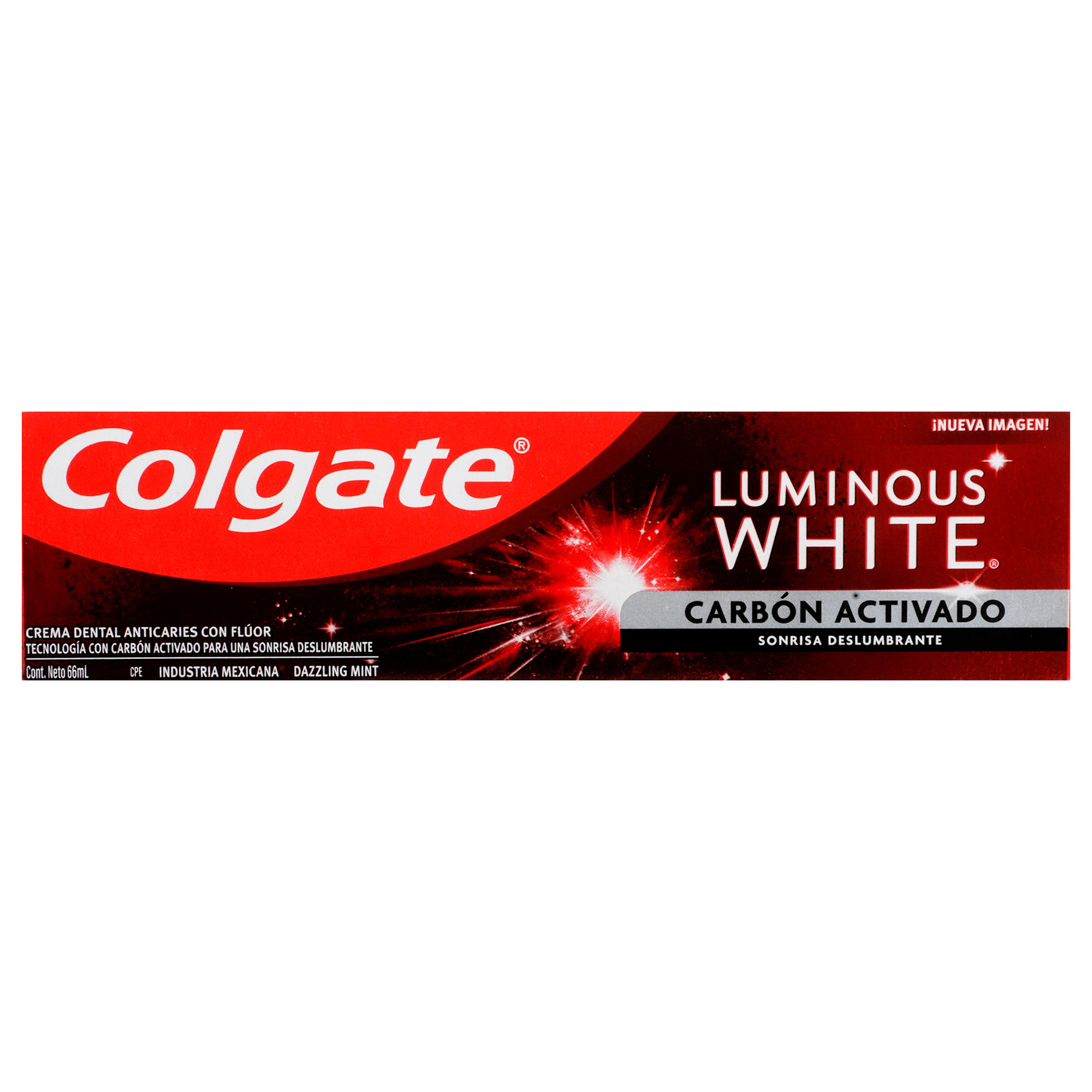 Crema Dental Colgate Luminous White Carbon 66 Ml-1