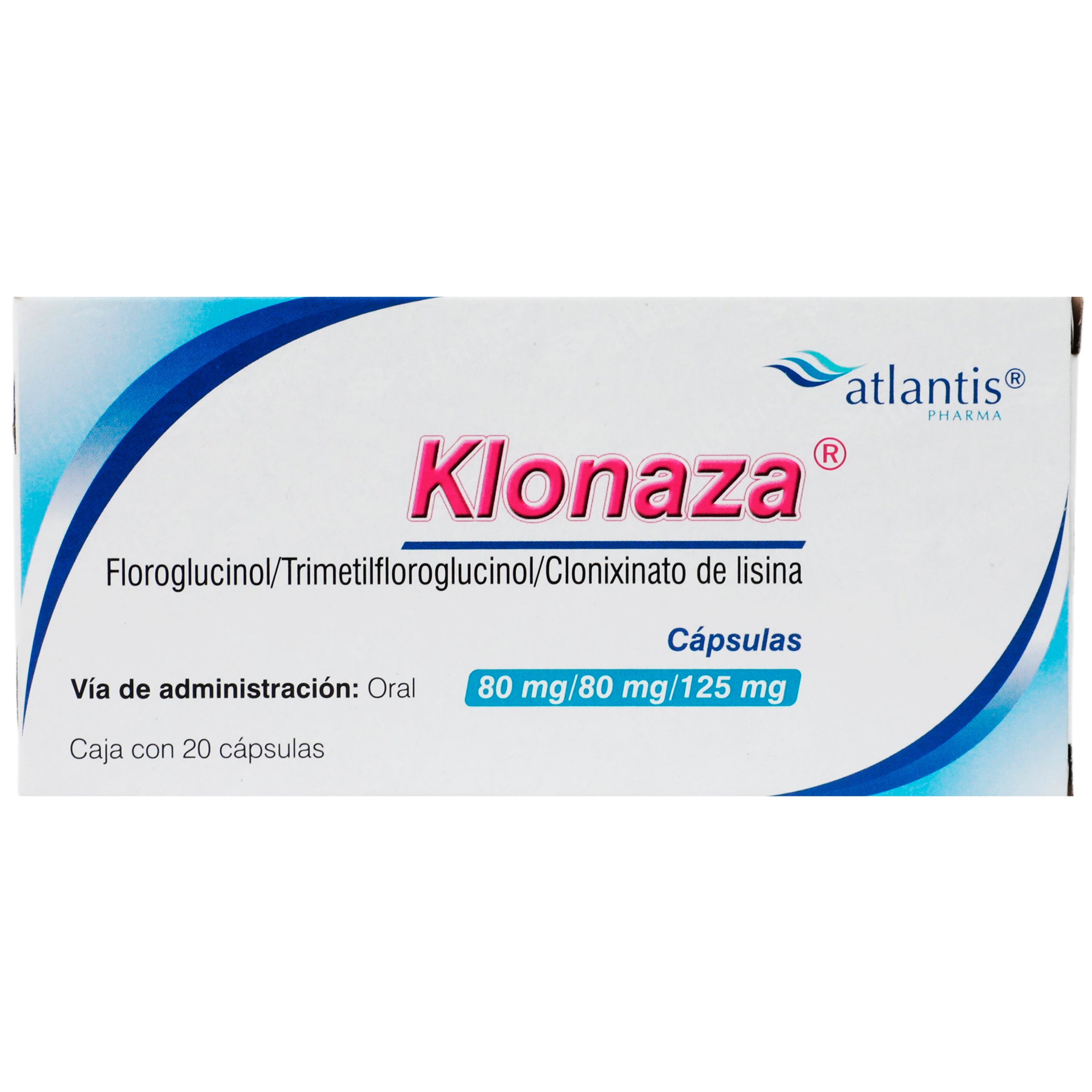 Klonaza 80/80/125 Mg Capsulas 20-1