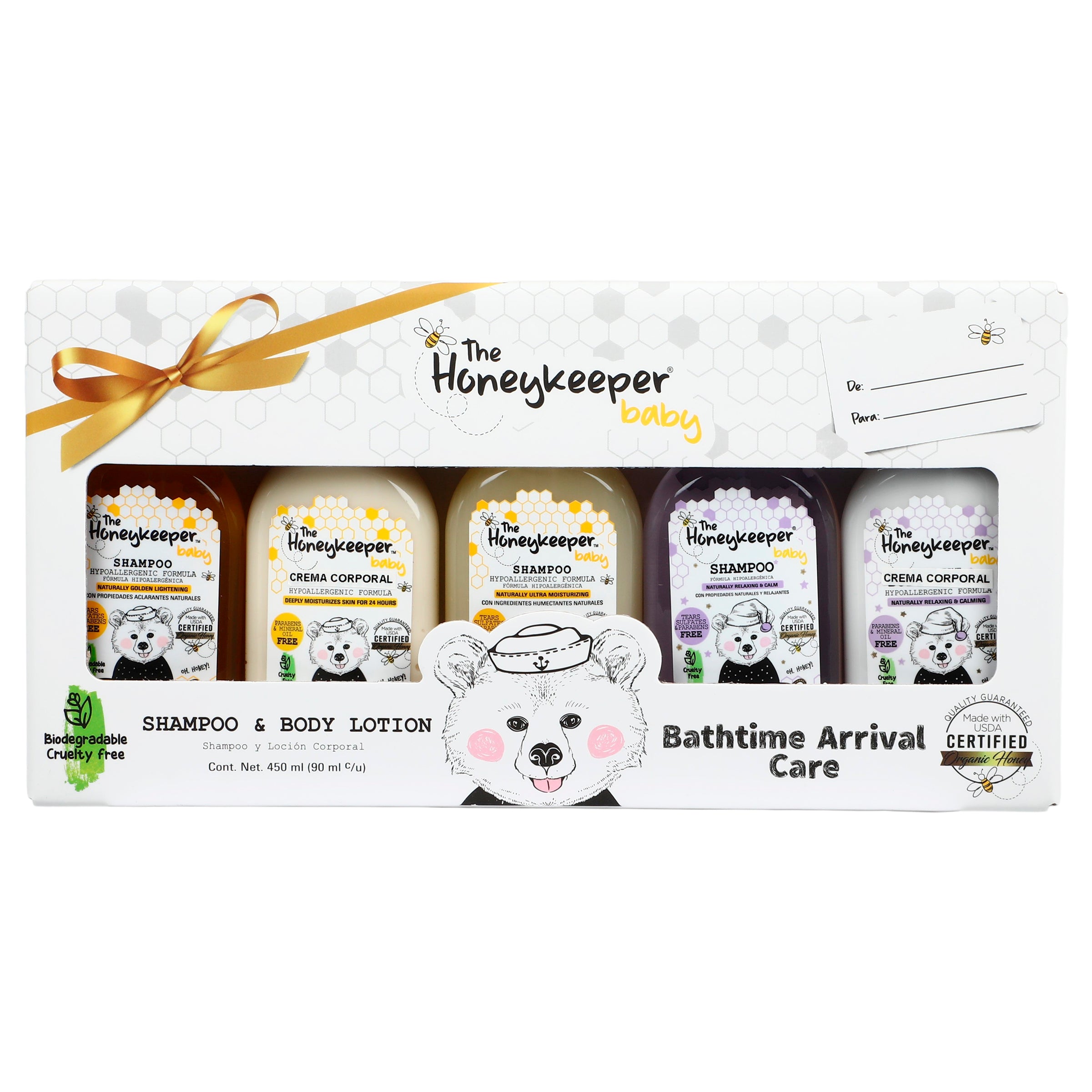 Kit Honeykeeper 3 Shampoo, 2 Locion 90 Ml-1