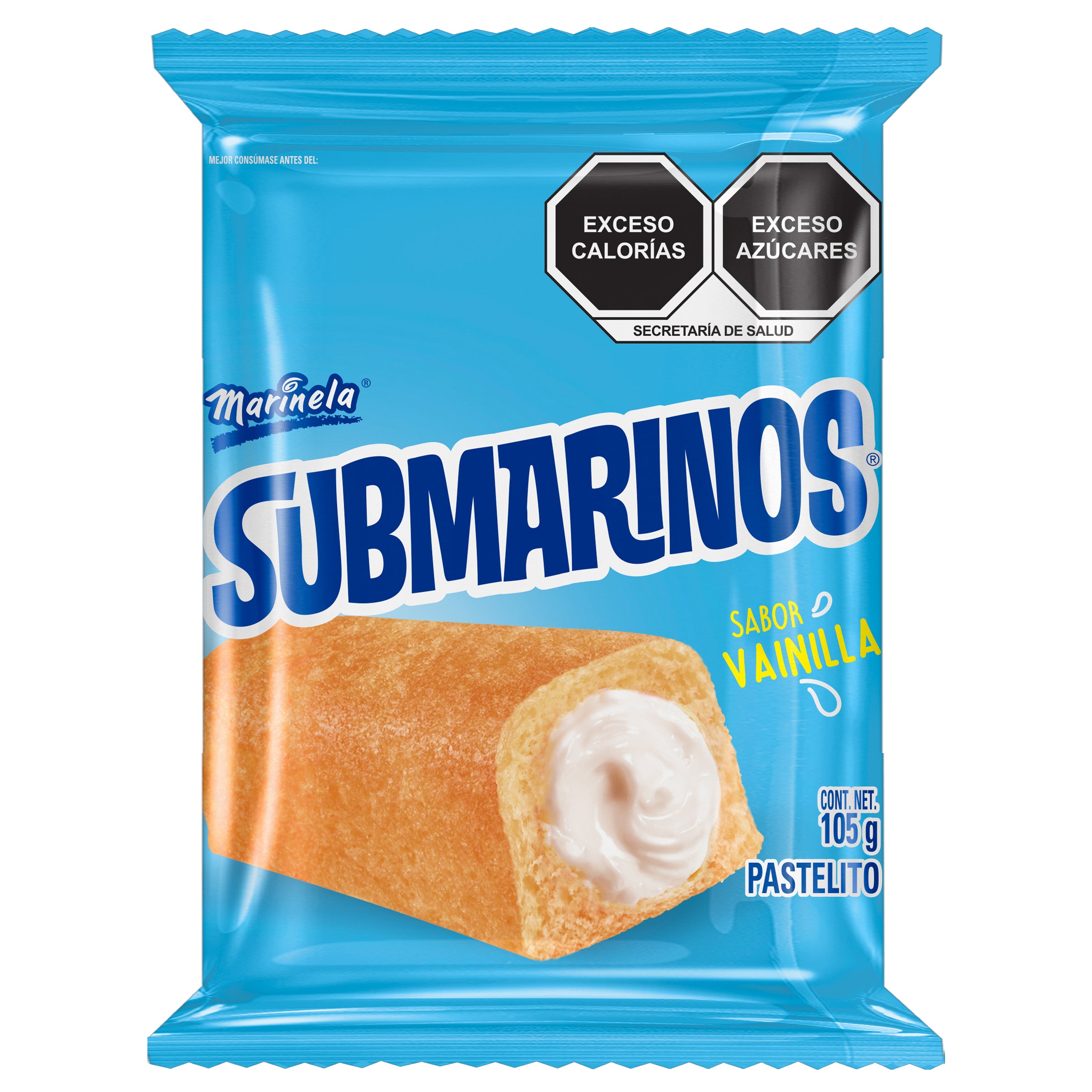 Submarinos Vainilla 105 G-1