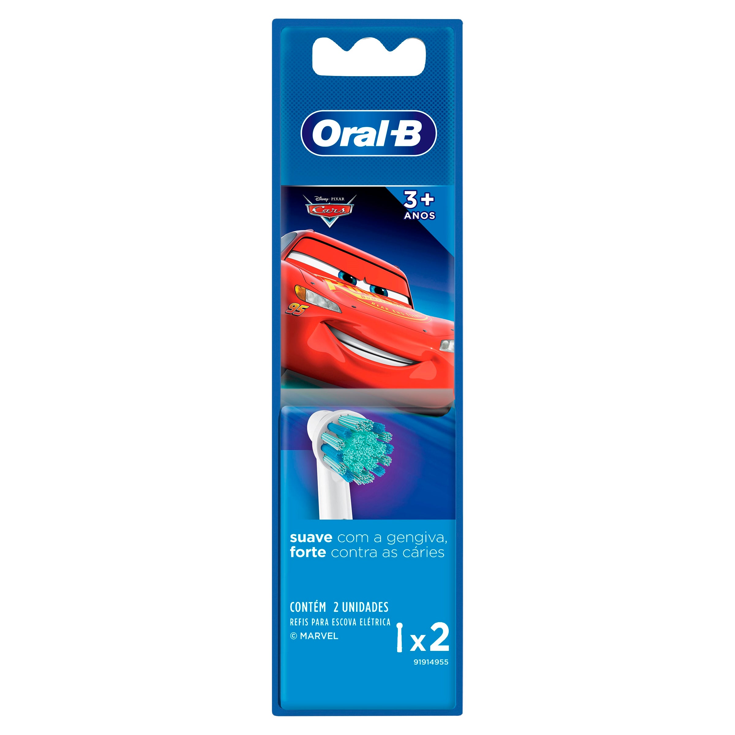 Repuesto Cepillo Oral-B Cars Elec 2Pz-1