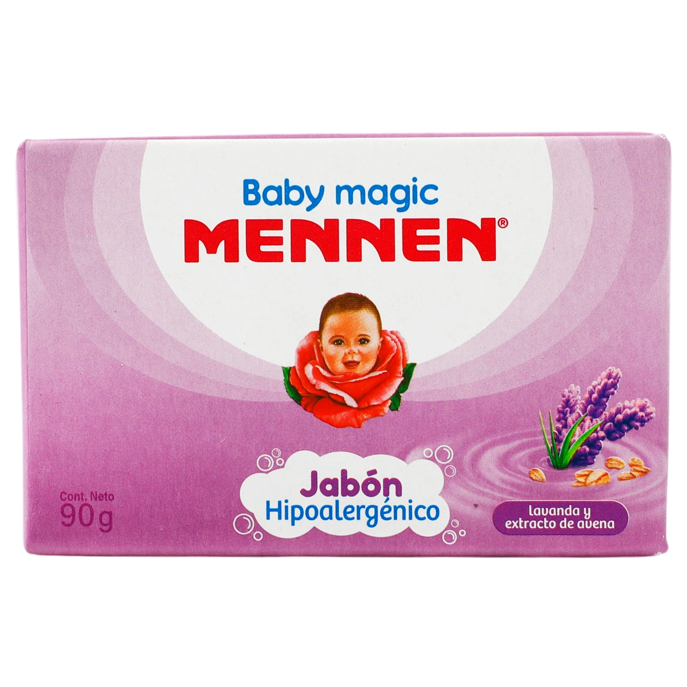 Jabón Mennen Baby Magic Lavanda 90 G-2