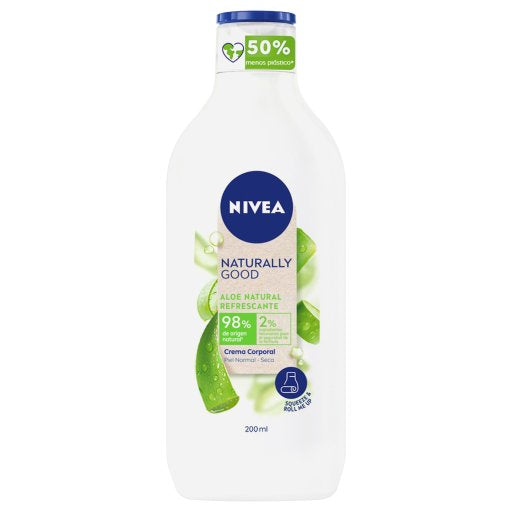 Crema Nivea Natural Aloe Hidratante 200 Ml-1