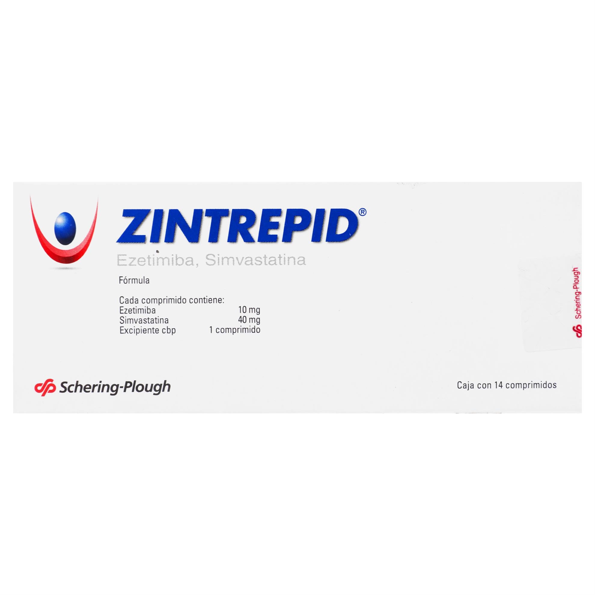 Zintrepid 10/40 Mg Con 14 Comprimidos-1