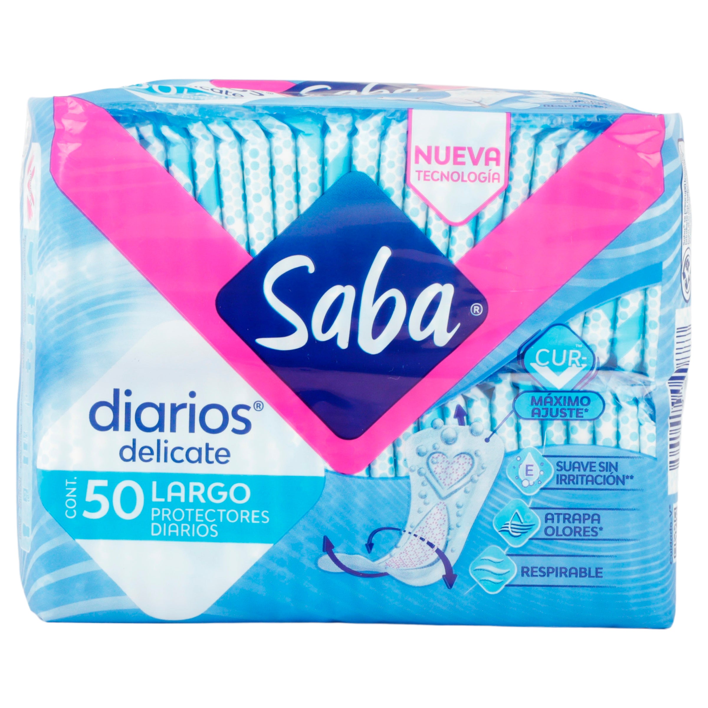 Panty Protector Saba Diarios Lgo Con 50-1