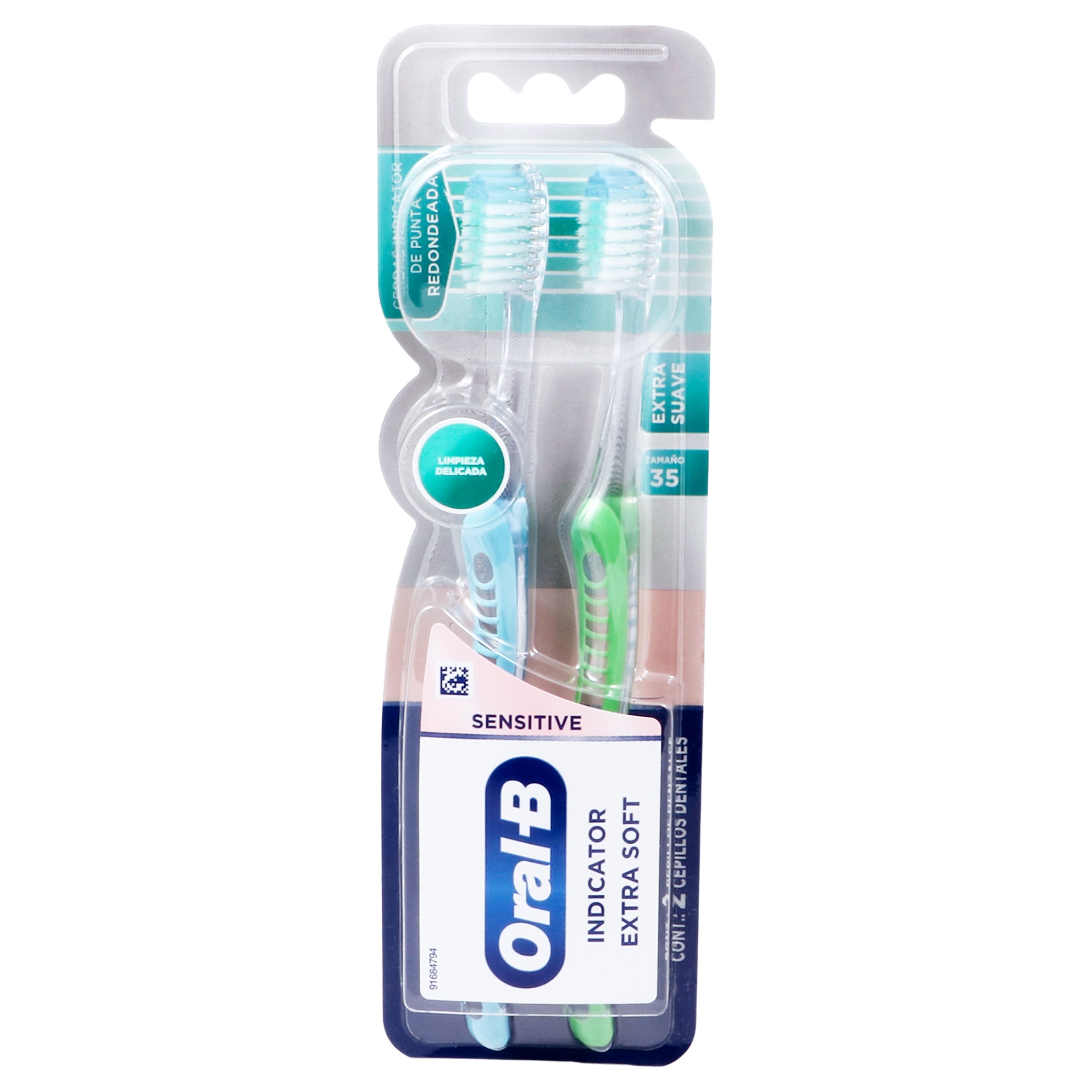 Cepillo Dental Oral-B Indic Extra Soft Con 2-1