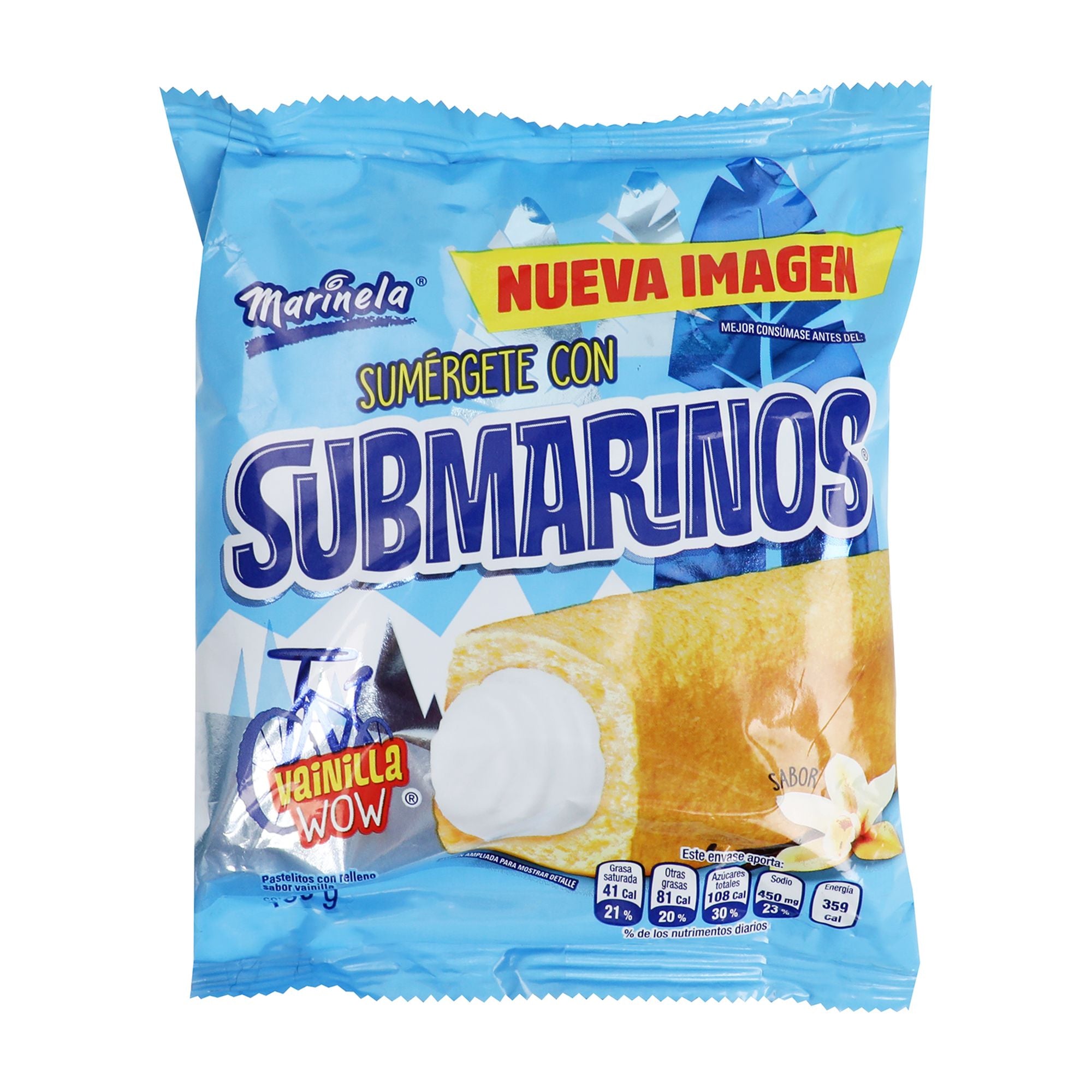 Submarinos Vainilla 105 G-2