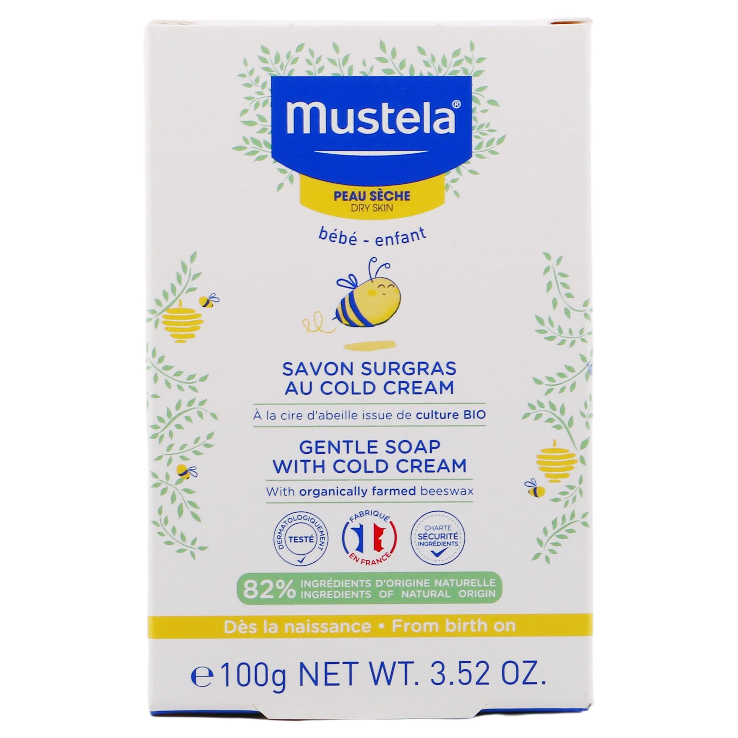 Jabon Mustela Nutri-Prot Seca 100 G-1