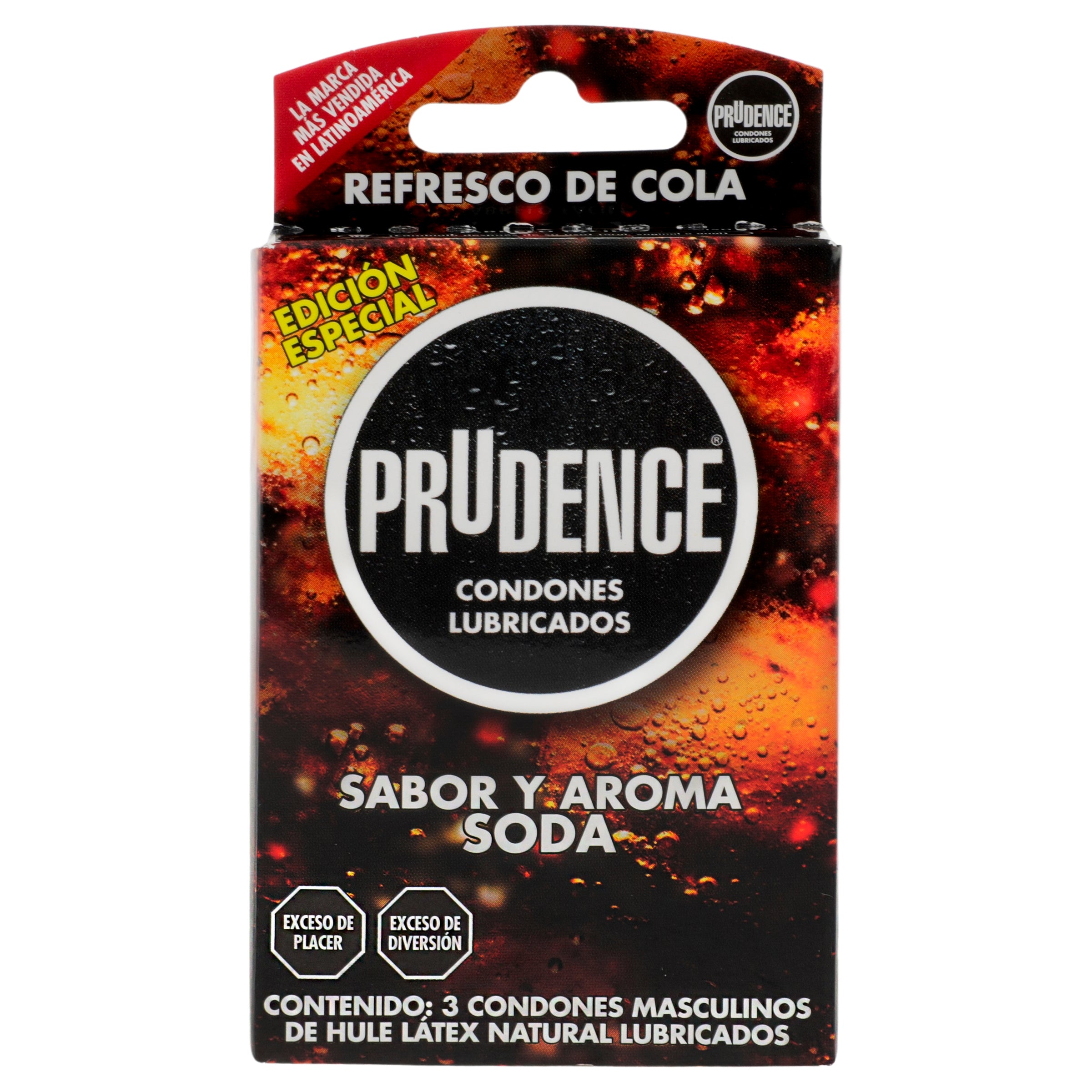 Preservativo Prudence Sab-Arom Soda Con 3-1