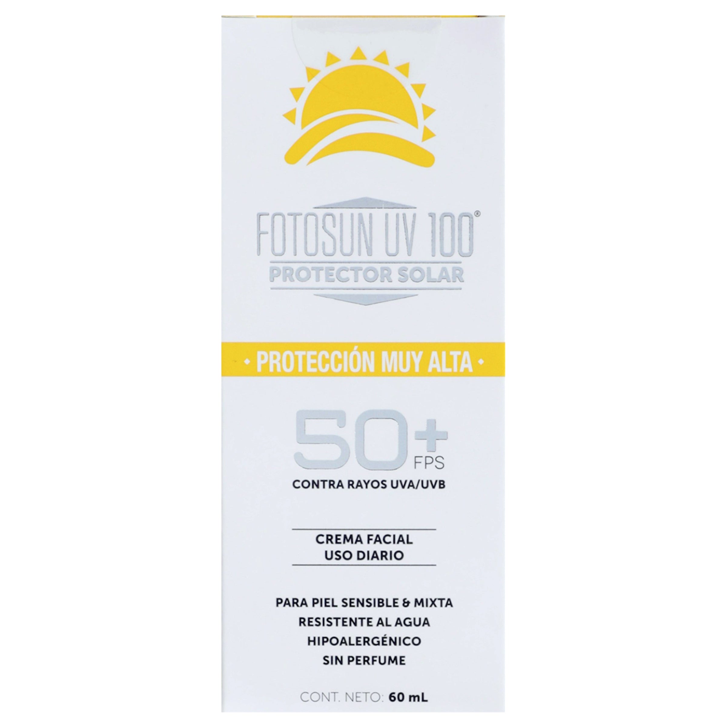 Bloqueador Fotosun Uv 100 50 + Fps 60 Ml-1