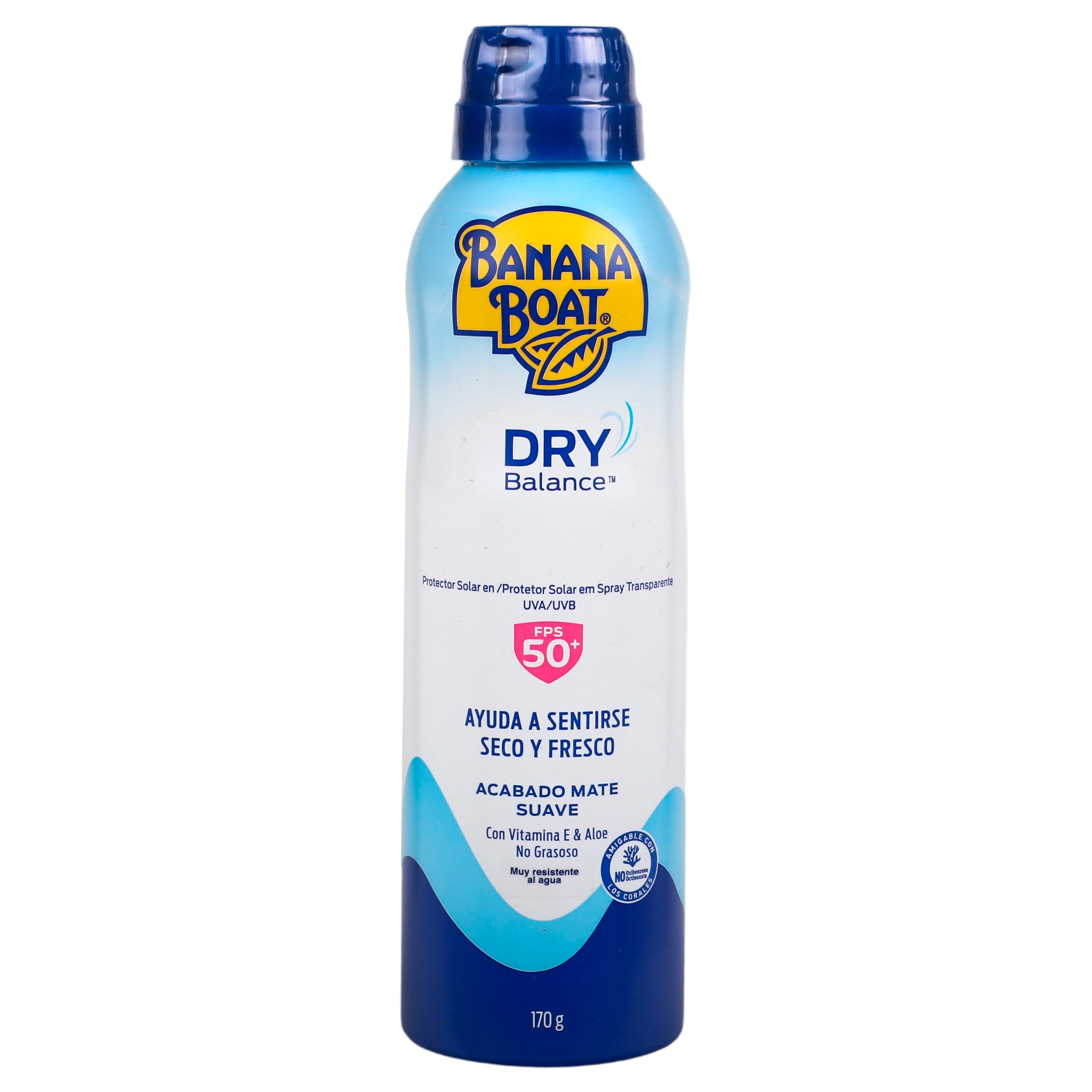 Bloqueador Banana Boat Dry Spray Fps 50 220 Ml-1