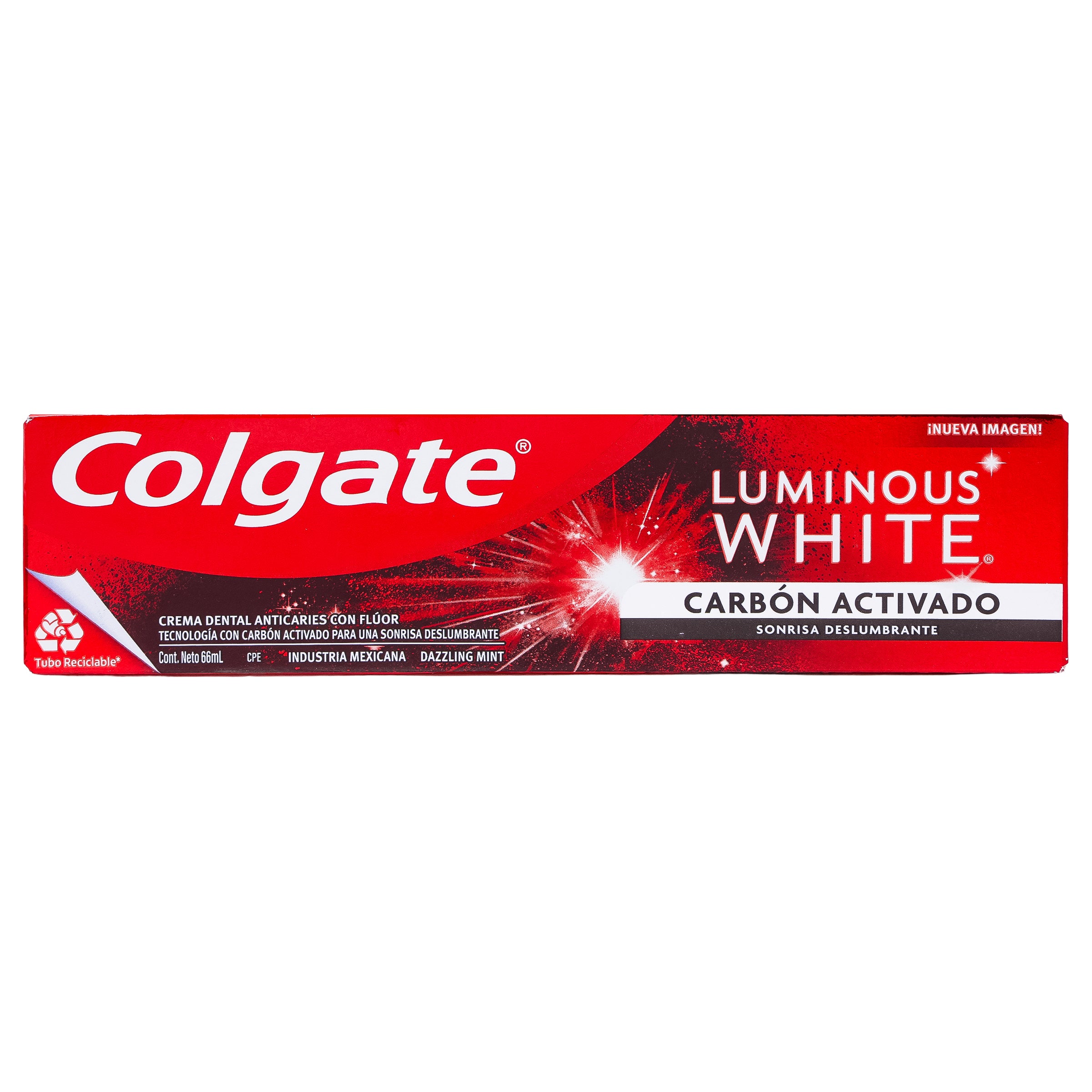 Crema Dental Colgate Luminous White Carbon 66 Ml-2