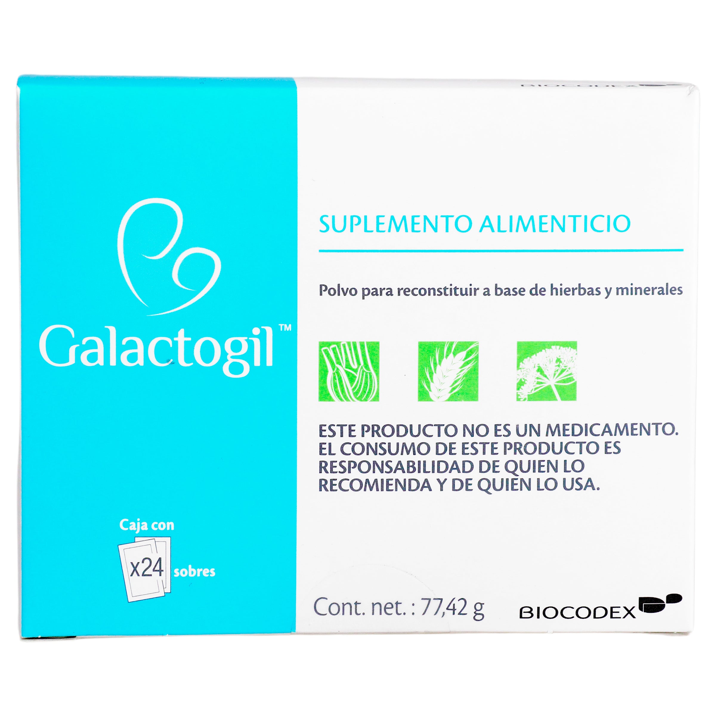 Galactogil Suplemento Alimenticio 77.42 G Con 24 Sobres-1