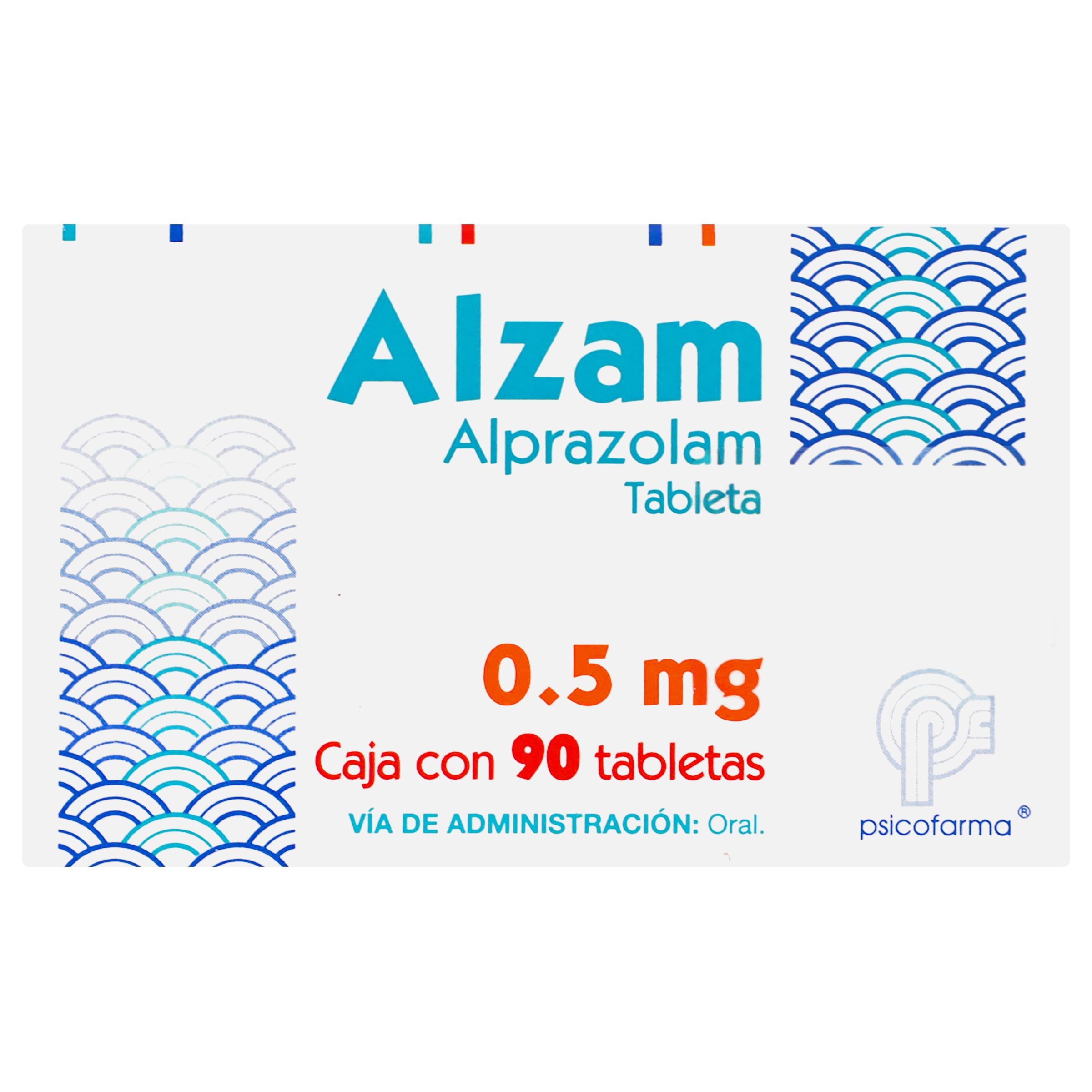 Alzam 0.50 Mg Con 90 Tabletas-1