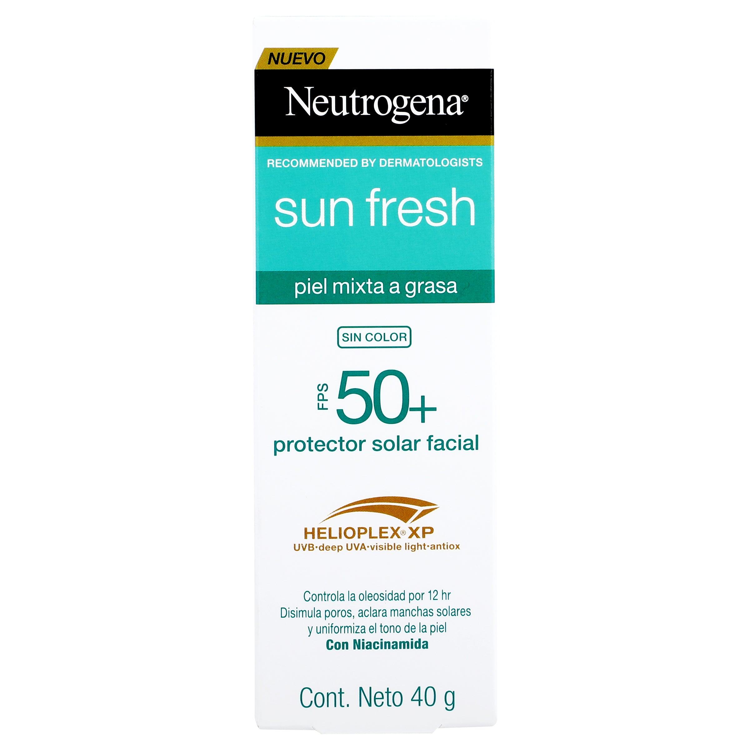 Bloqueador Neutro Sun Fres Sin Color Fps 50 40 G-1