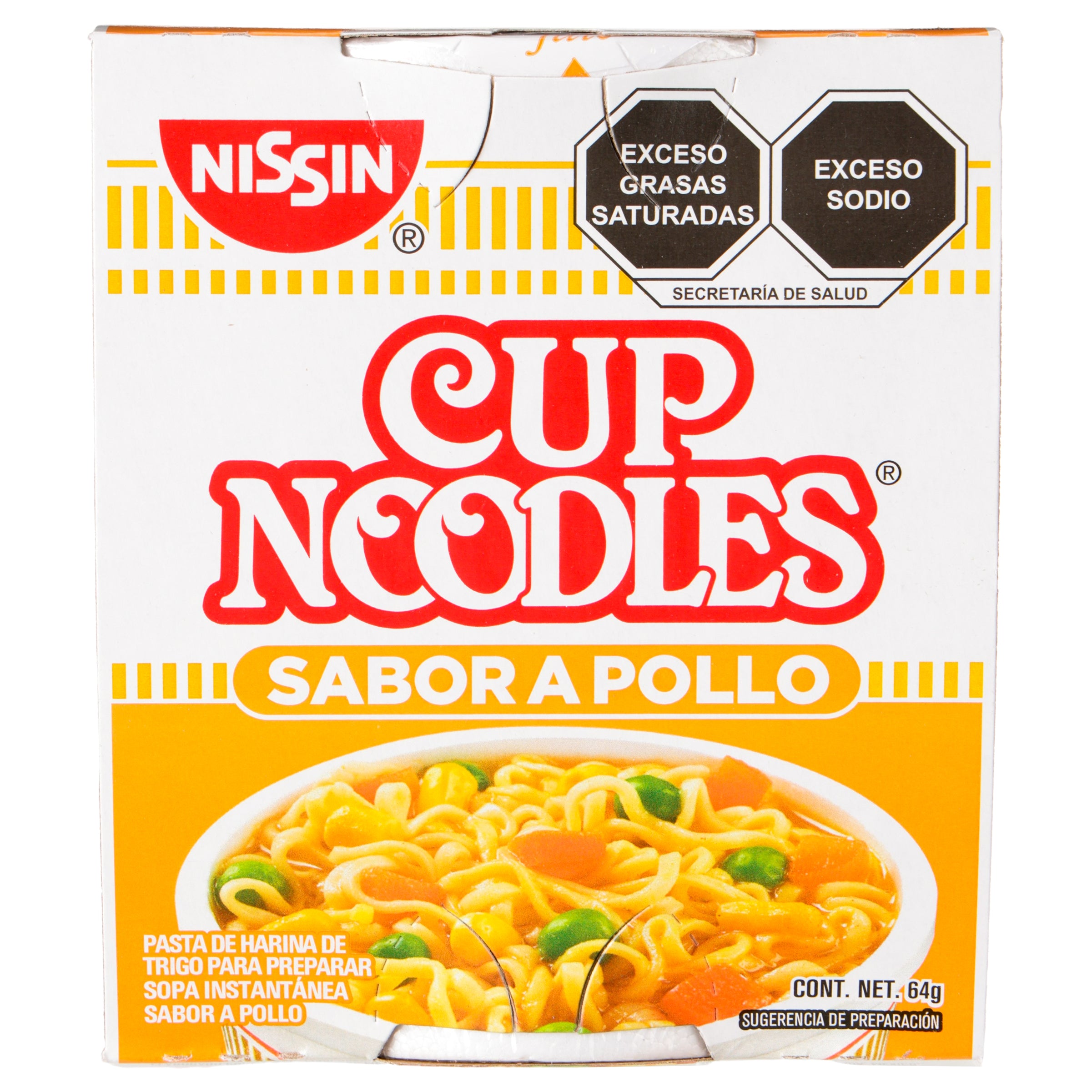 Sopa Nissin Cup Noodles Pollo 64 G-2