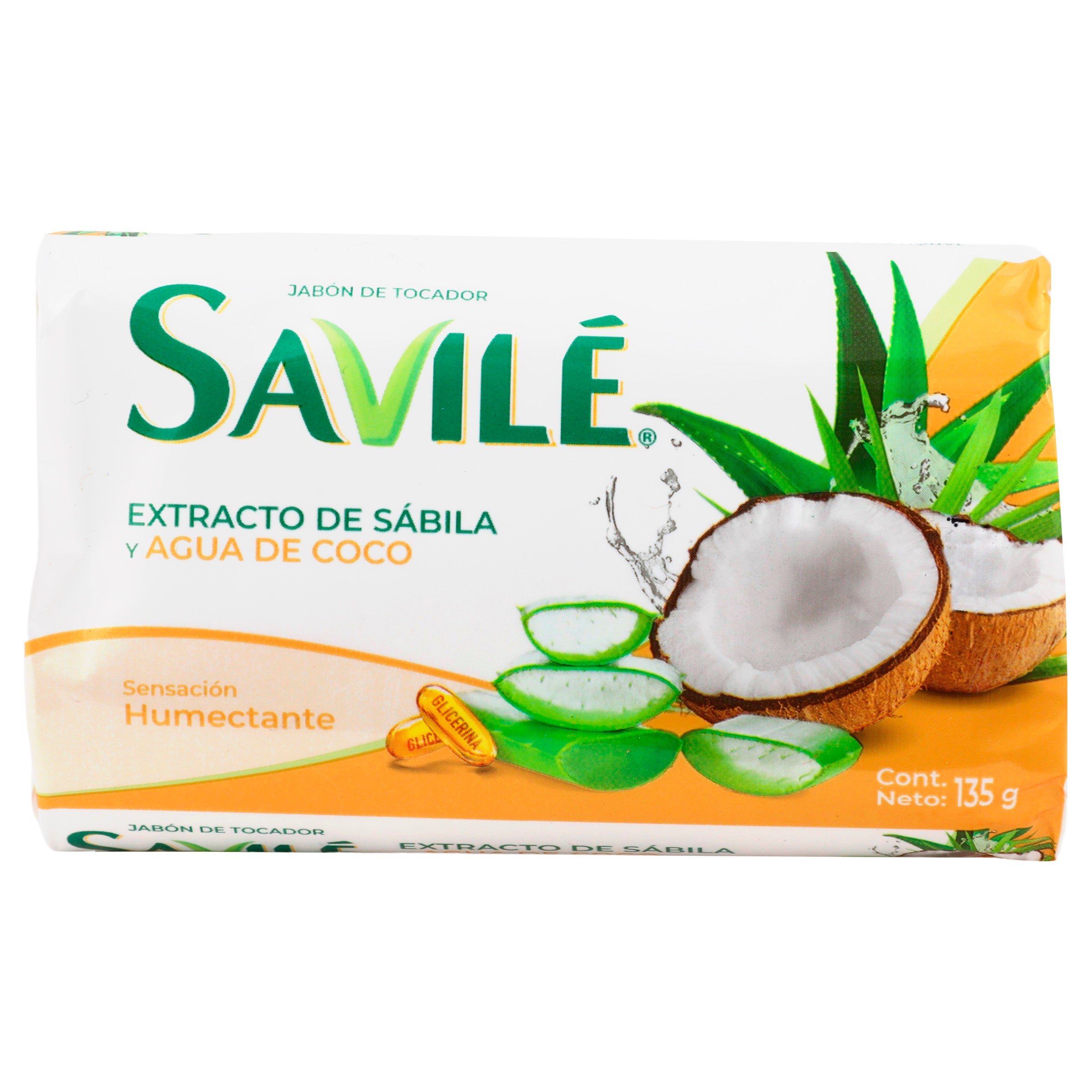 Jabon Savile Agua De Coco 135 G-1