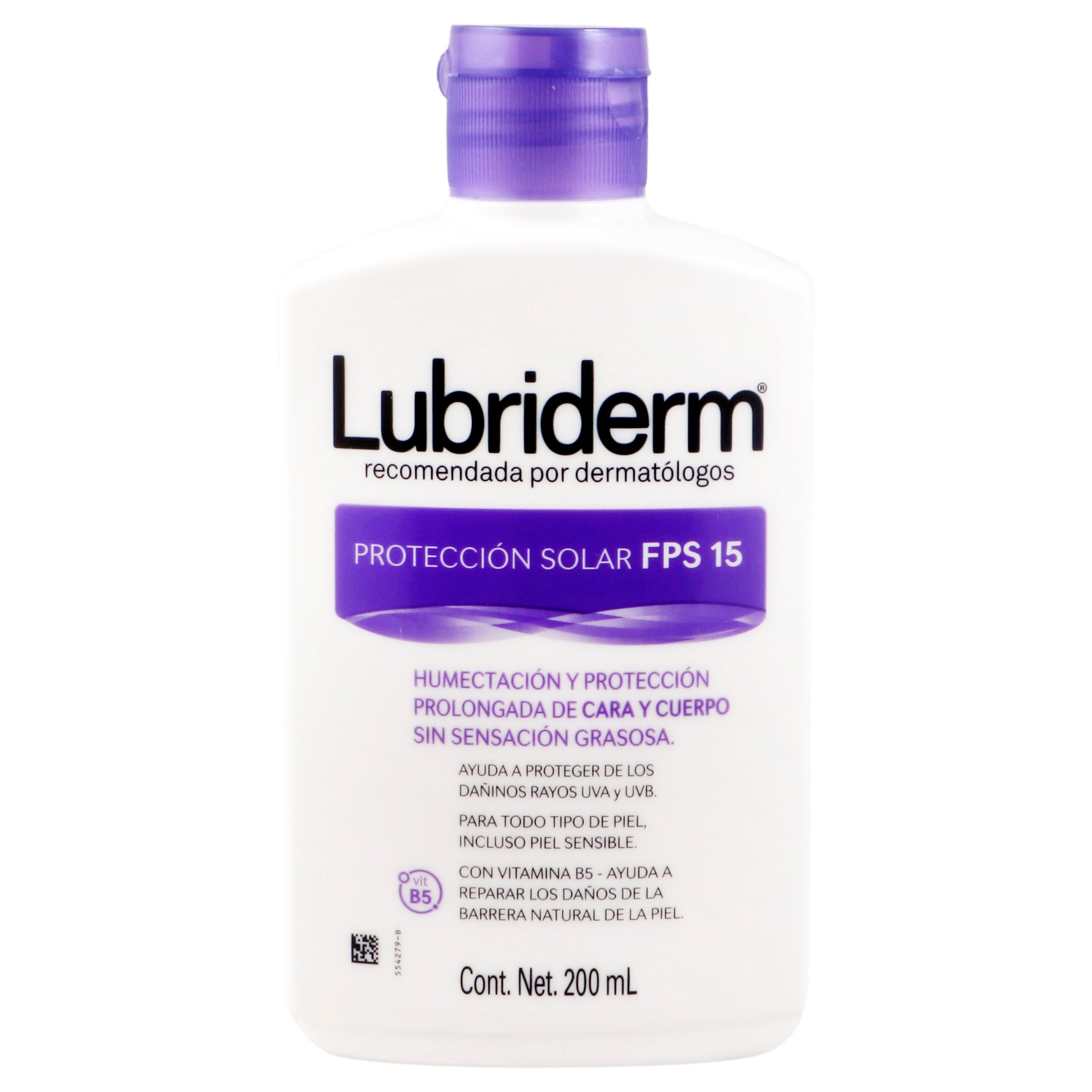 Crema Lubriderm Uv Fps15 200 Ml-1