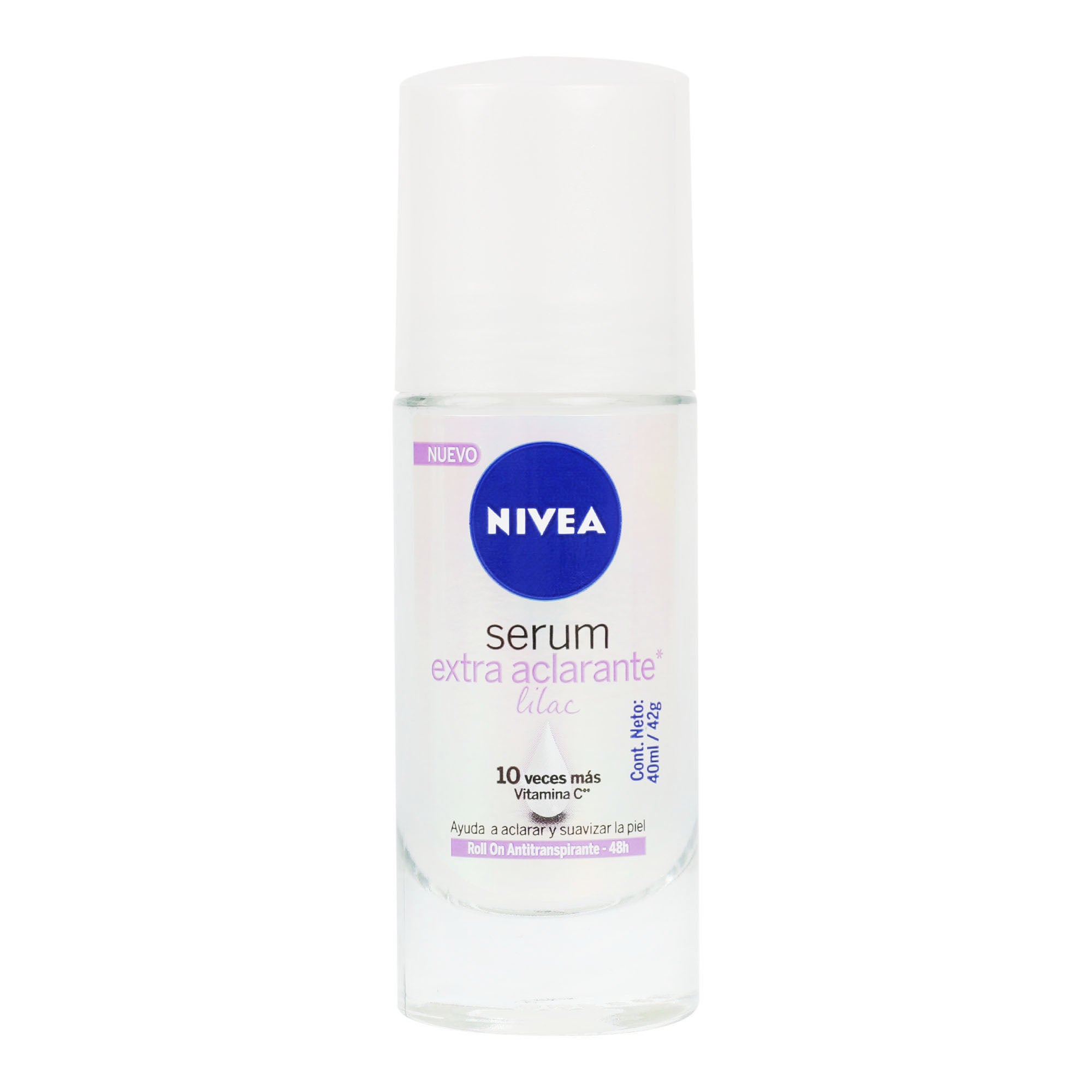 Desodorante Serum Nivea Ex-Acl Lila R-On 40 Ml-1