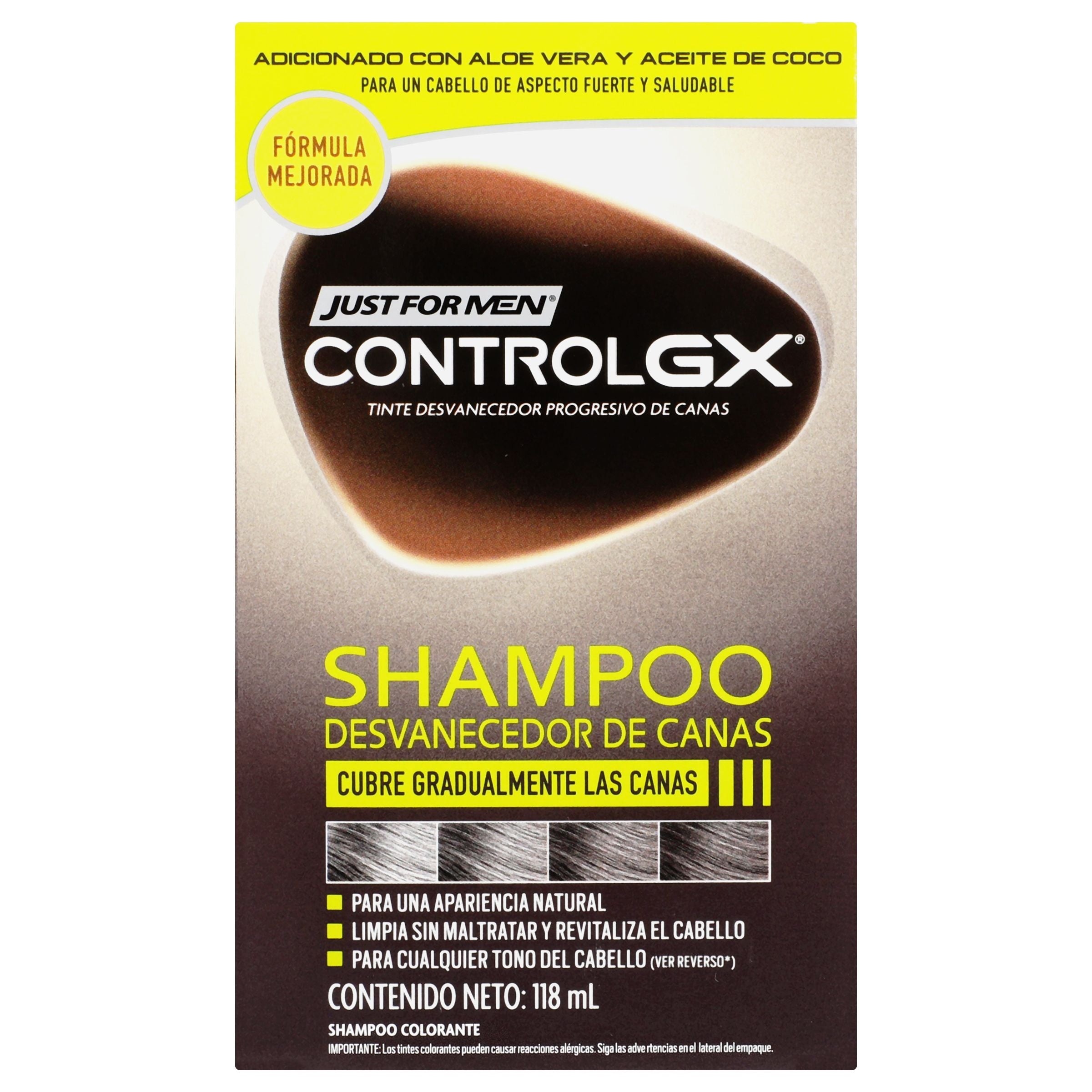 Shampoo Tintes F-Men Controlgx 118 Ml-1