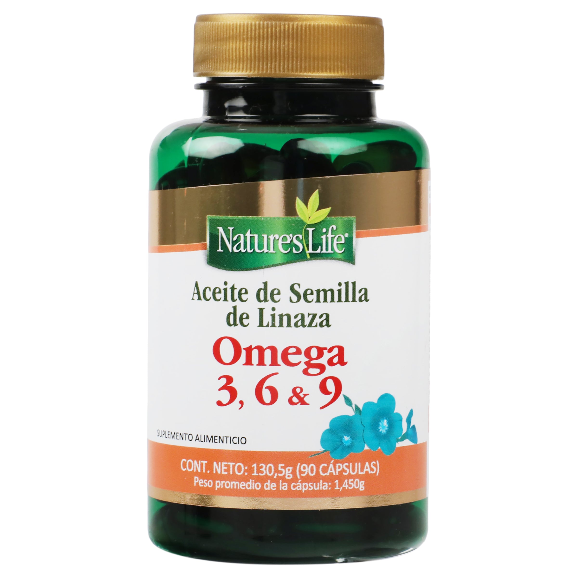 Semilla Linaza Omega 3 6 9 90 Caps-1