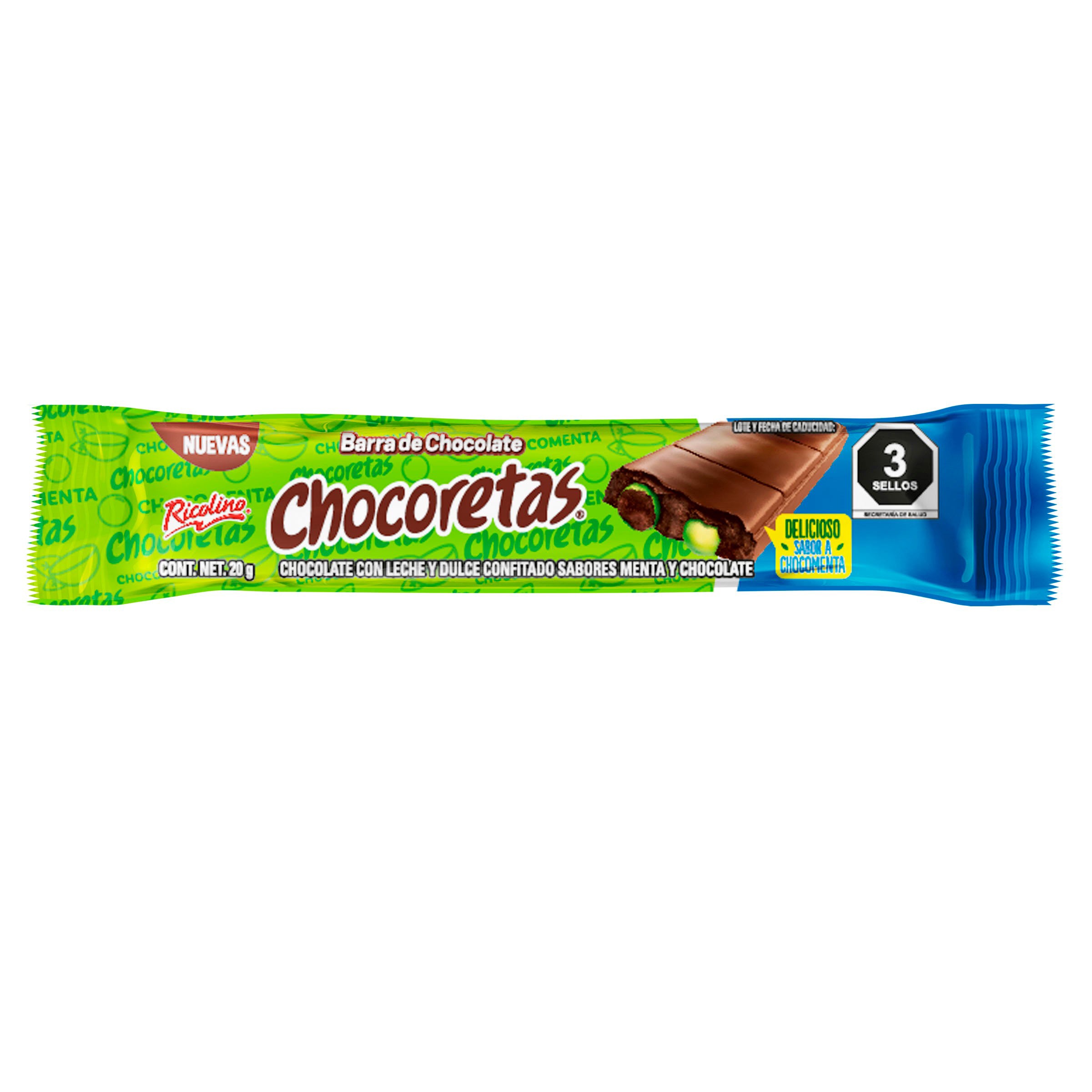 Barra Chocolate Chocoreta 20 G-1