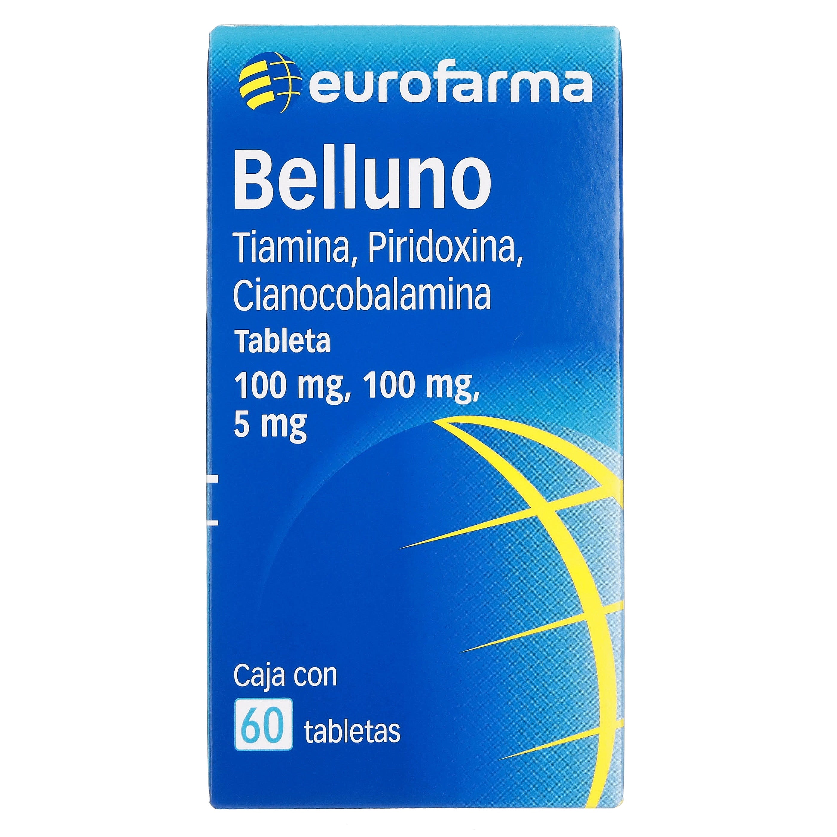 Belluno 100/100/5 Mg Con 60 Tabletas-1