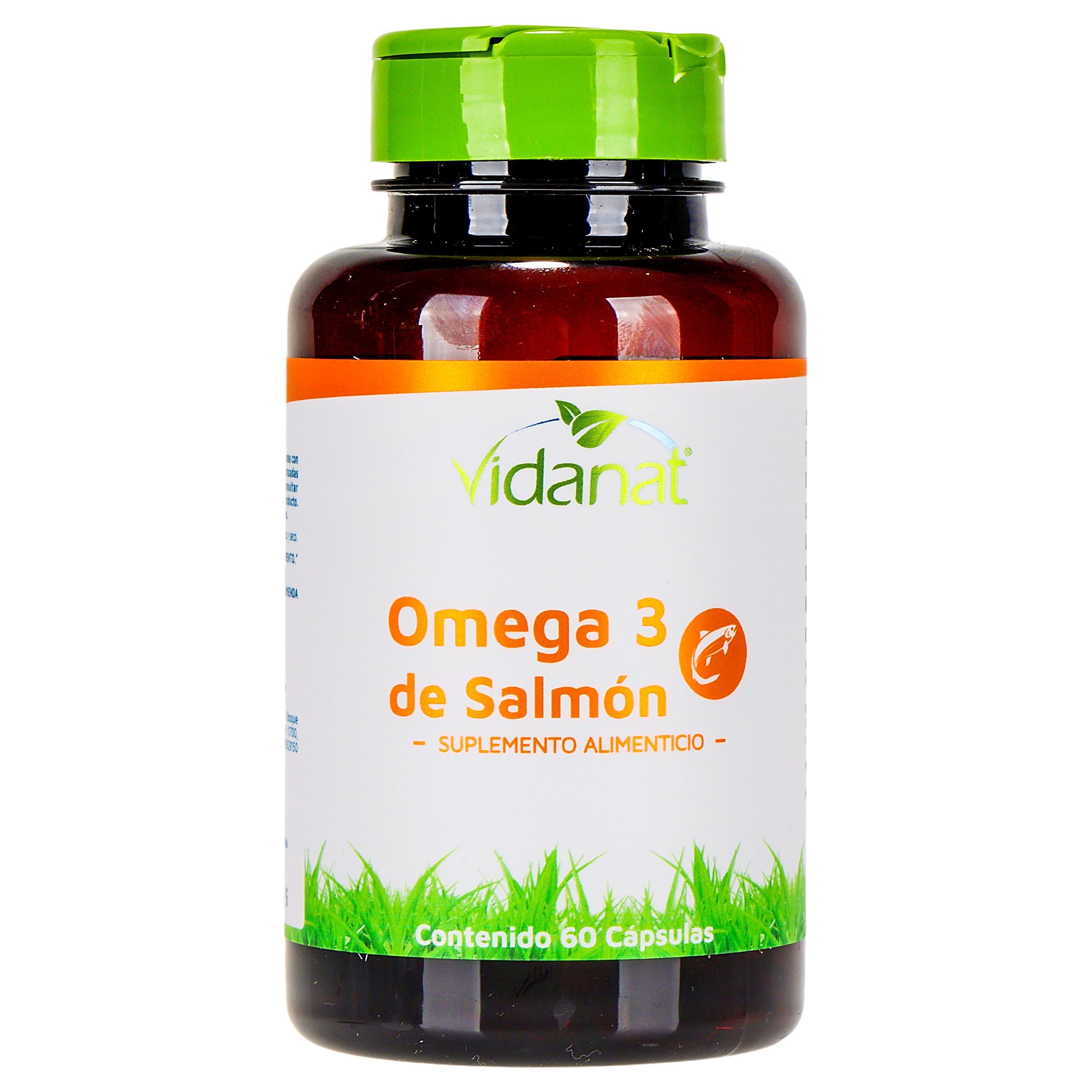 Omega 3 De Salmon Con 60 Capsulas Suplemeto Alimenticio Vidanat-1