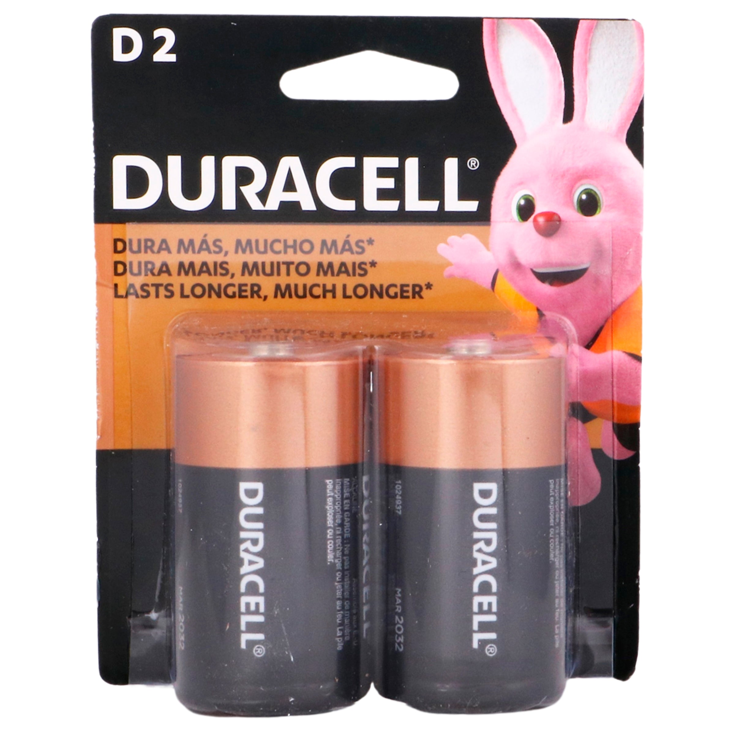 Pila Duracell Alkalina D 2 Piezas-1