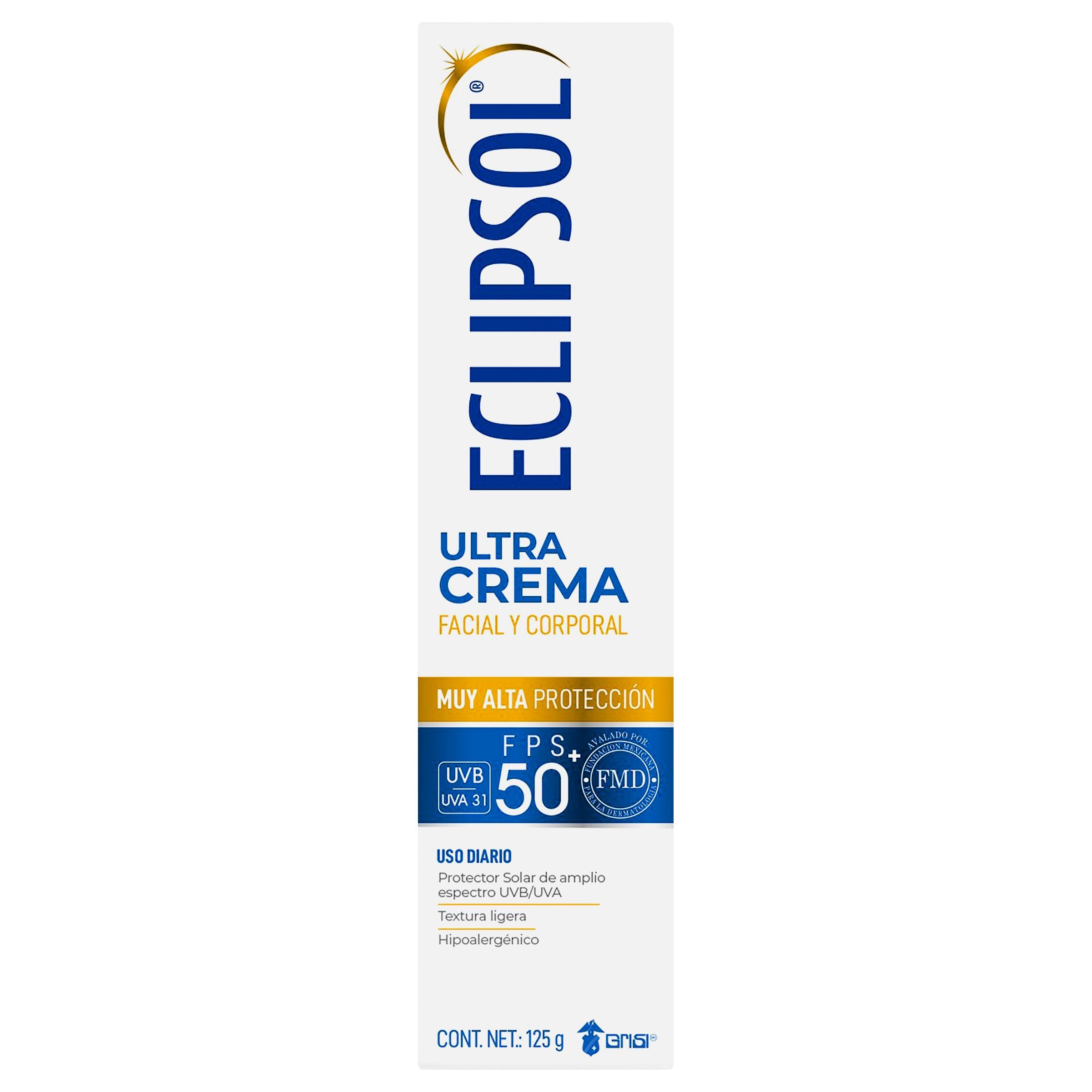 Eclipsol Ultra  50 Fps Crema Con 125 G-1