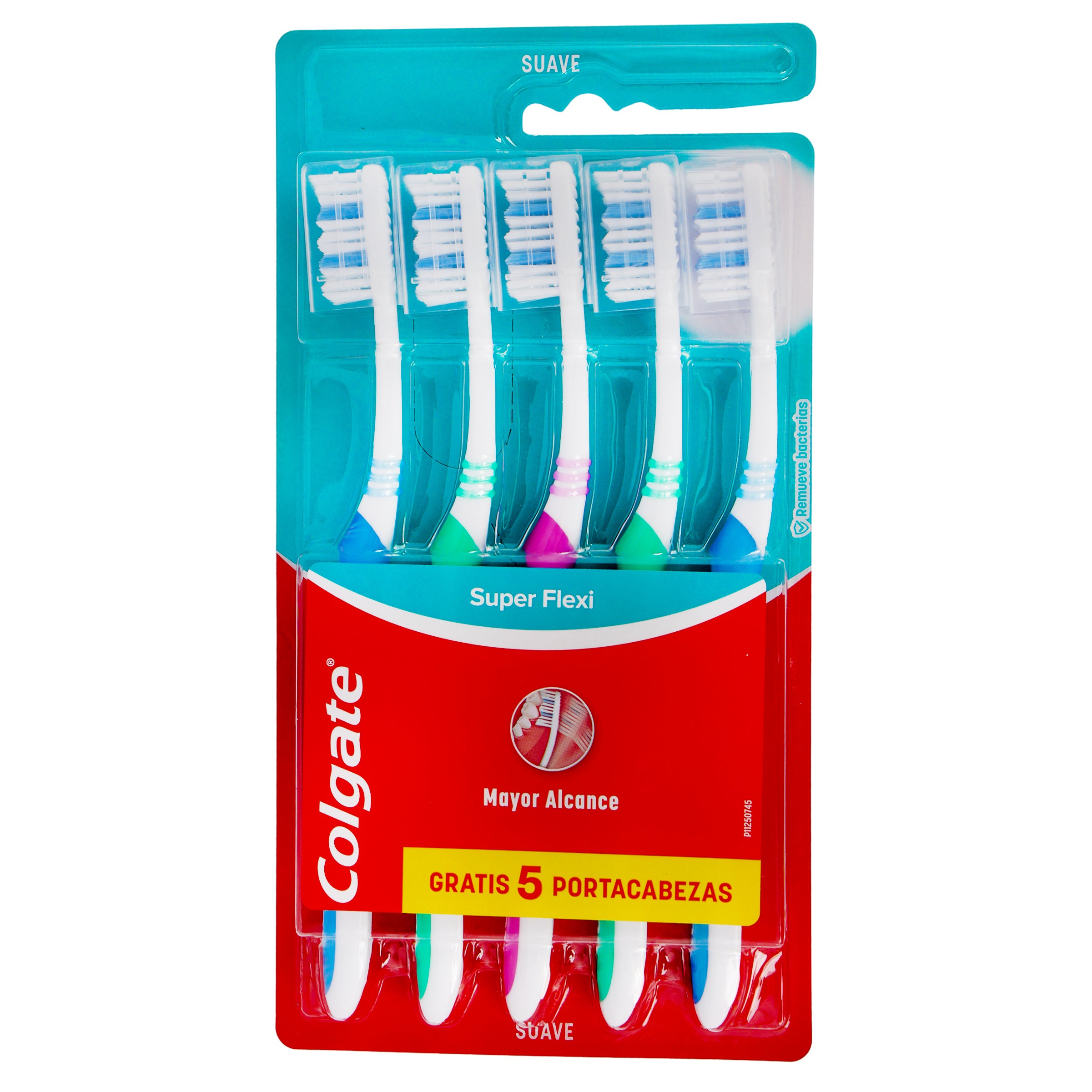 Cepillo Dental Colgate Super Flexible Con 5 Piezas-1