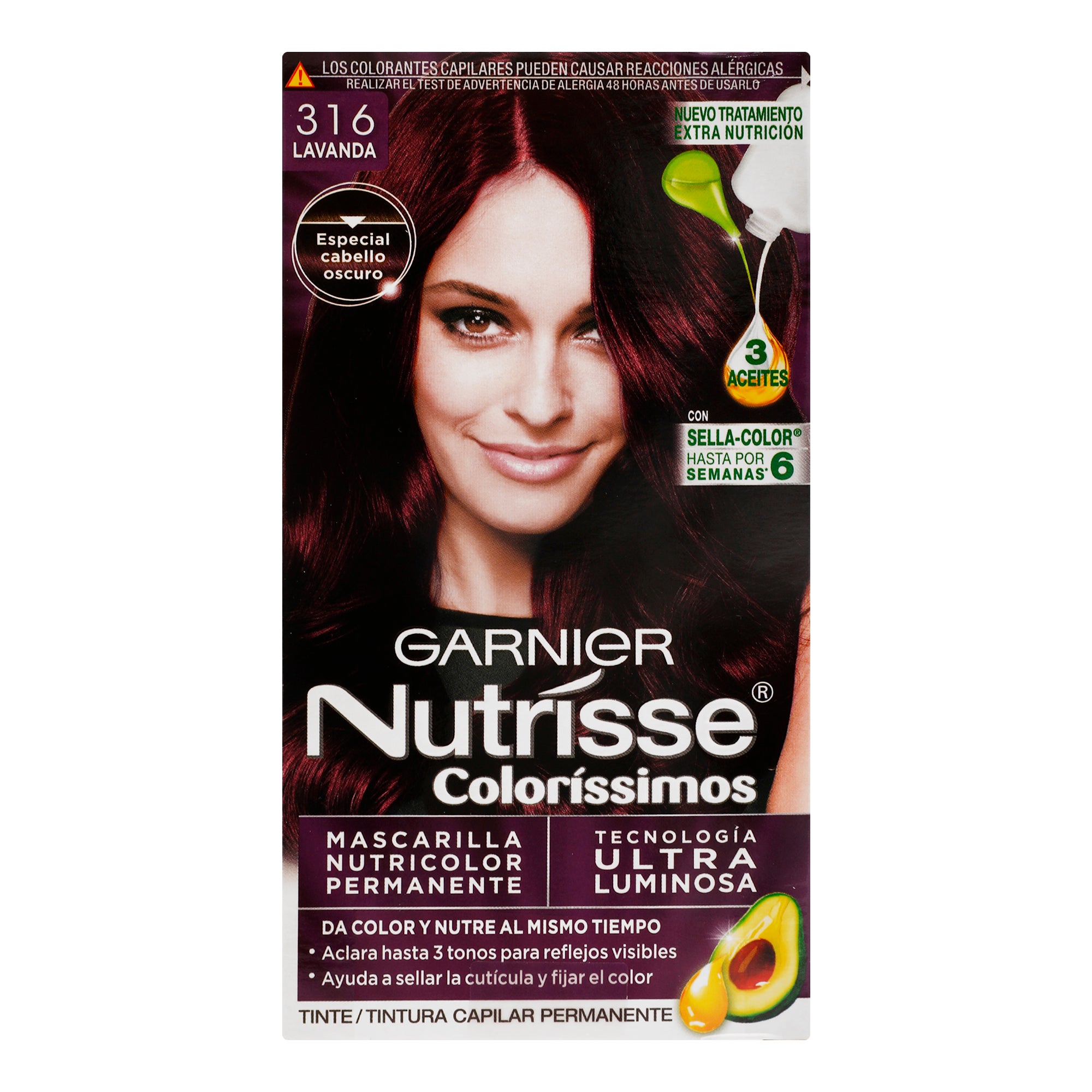 Tintes Nutrisse Lavanda 316-2