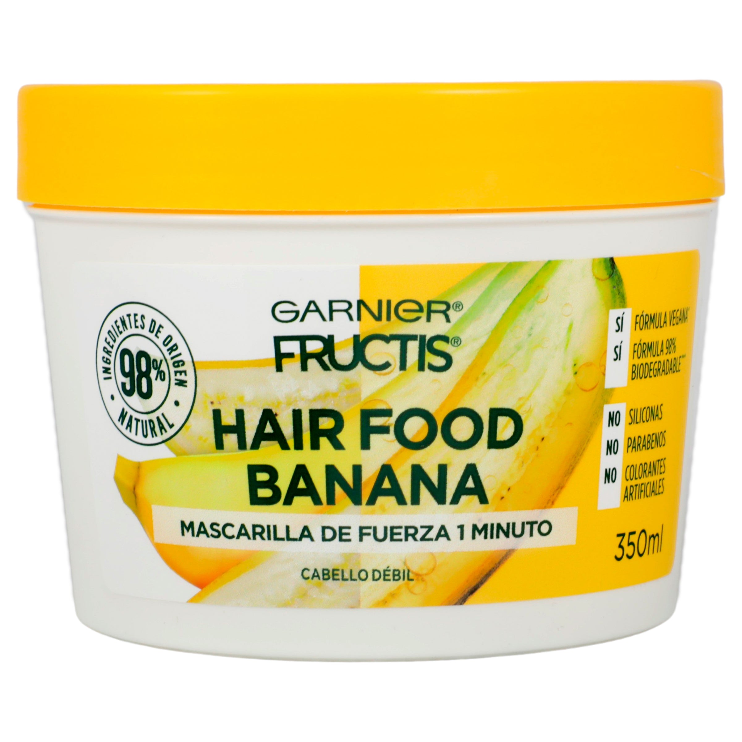 Mascarilla Fructis Cabello Debil Banana 350 Ml-1