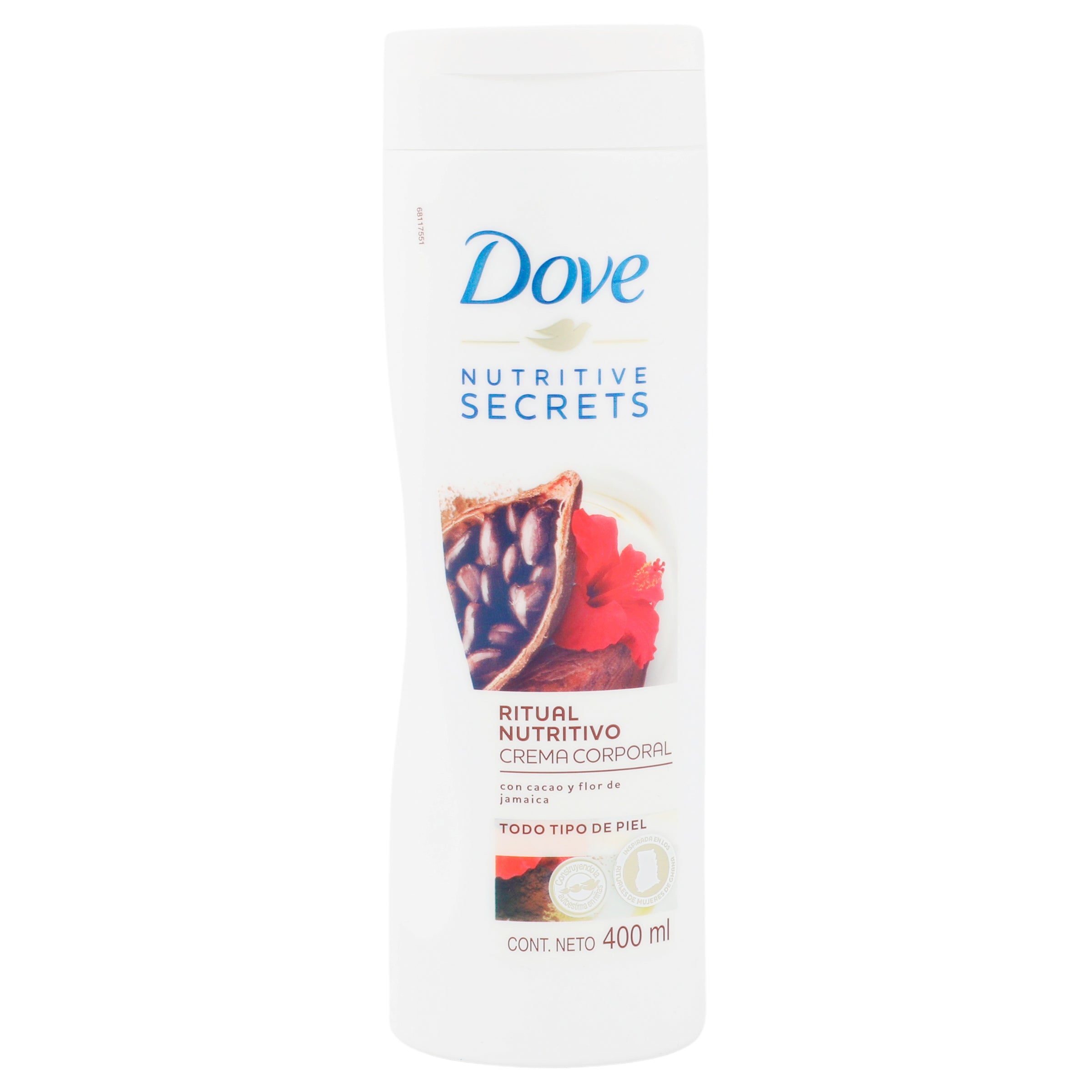 Crema Dove Corp Secre R-Nutri 400 Ml-1