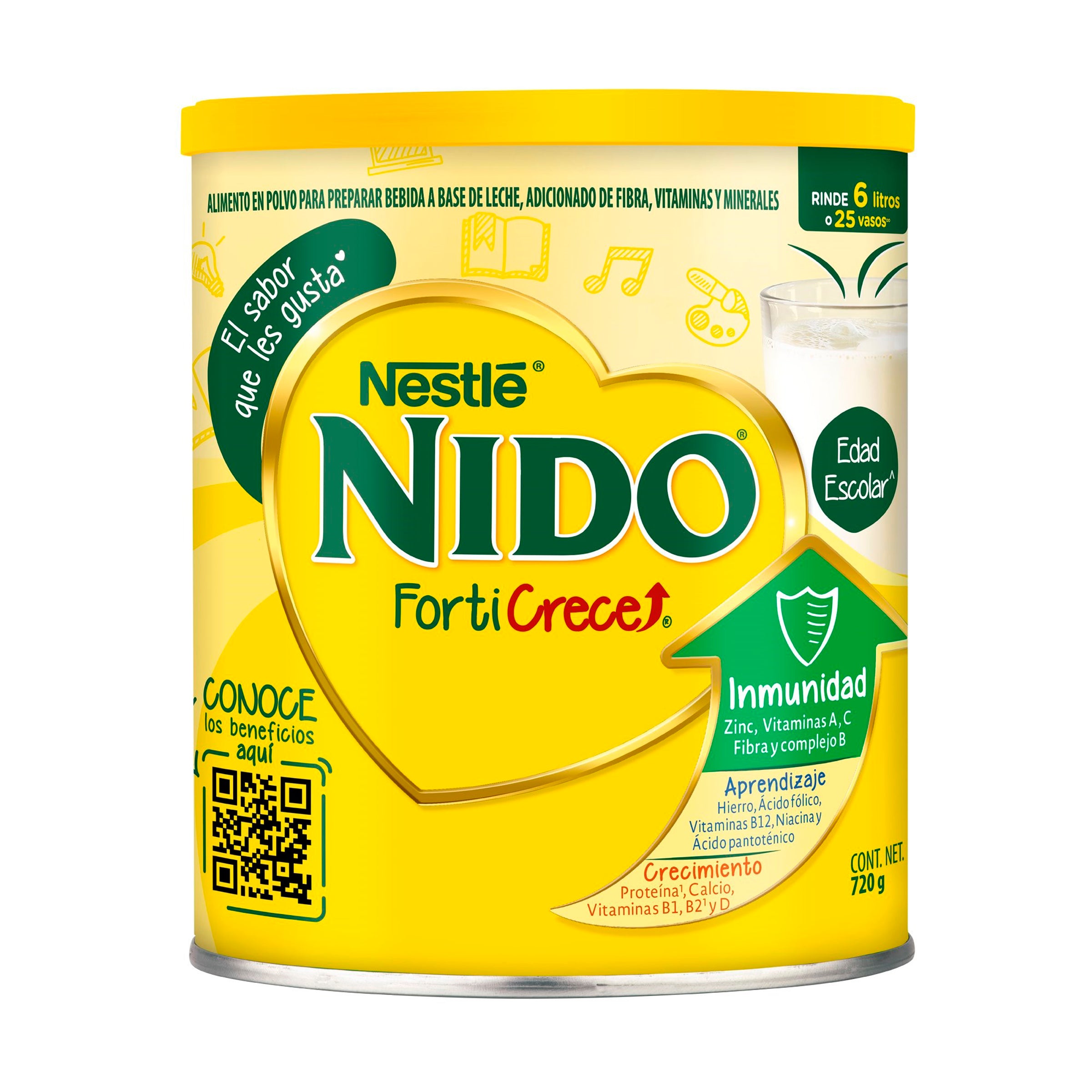 Nido Forticrece Edad Escolar 720 G-2