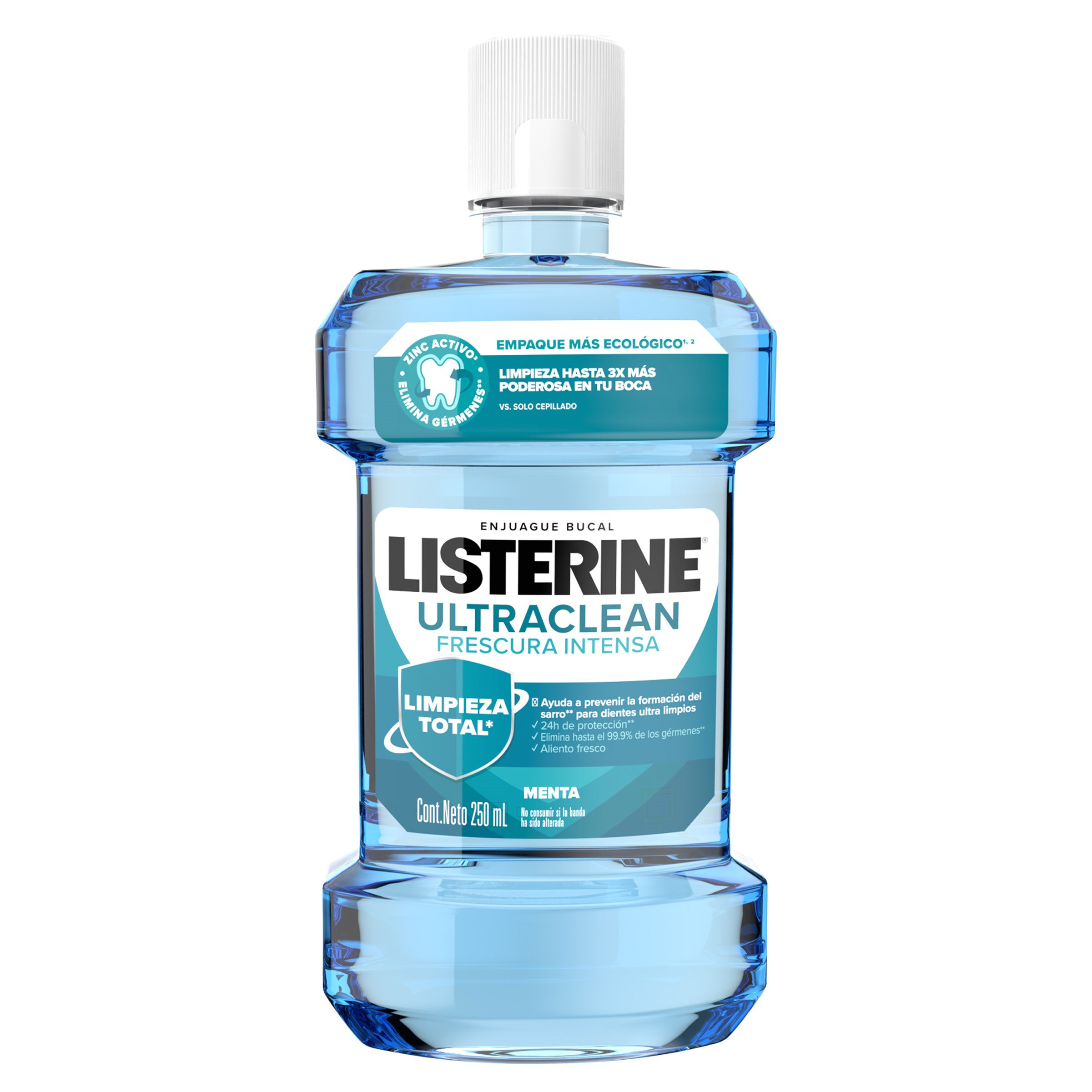 Antiseptico Listerine Ultraclean 250 Ml-1