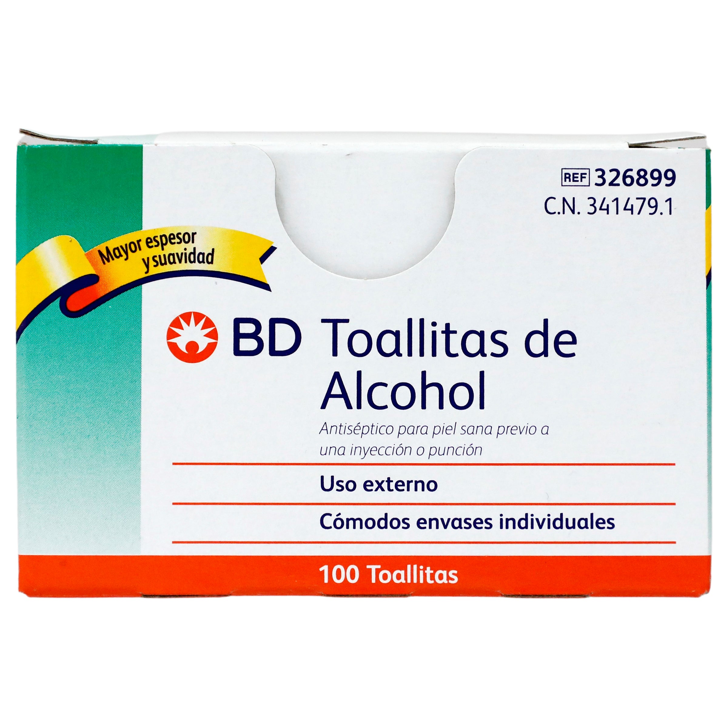 Alcohol Swabs Bd Caja Con 100 Toallitas-1